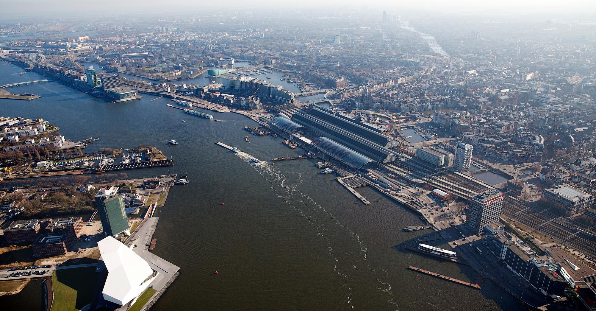 Eerste Idee Voor Ij Brug In Zal De Hoofdstad Tot Sieraad