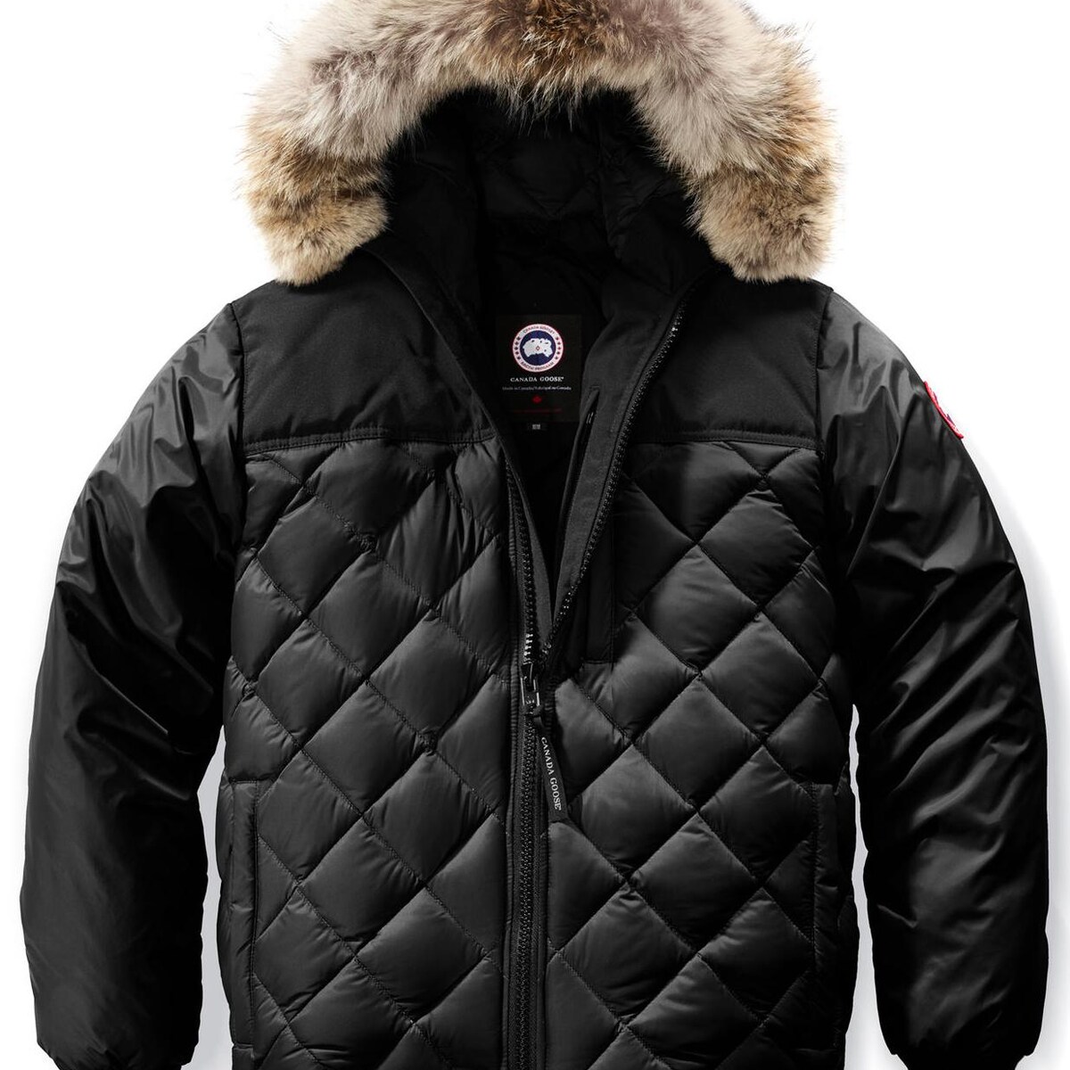 Canada goose jas online logo rechts