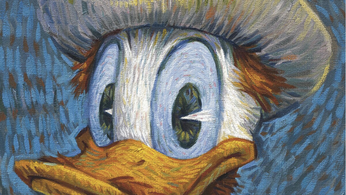 Van Gogh Museum onthult Donald Duck in de stijl van Van Gogh | Het
