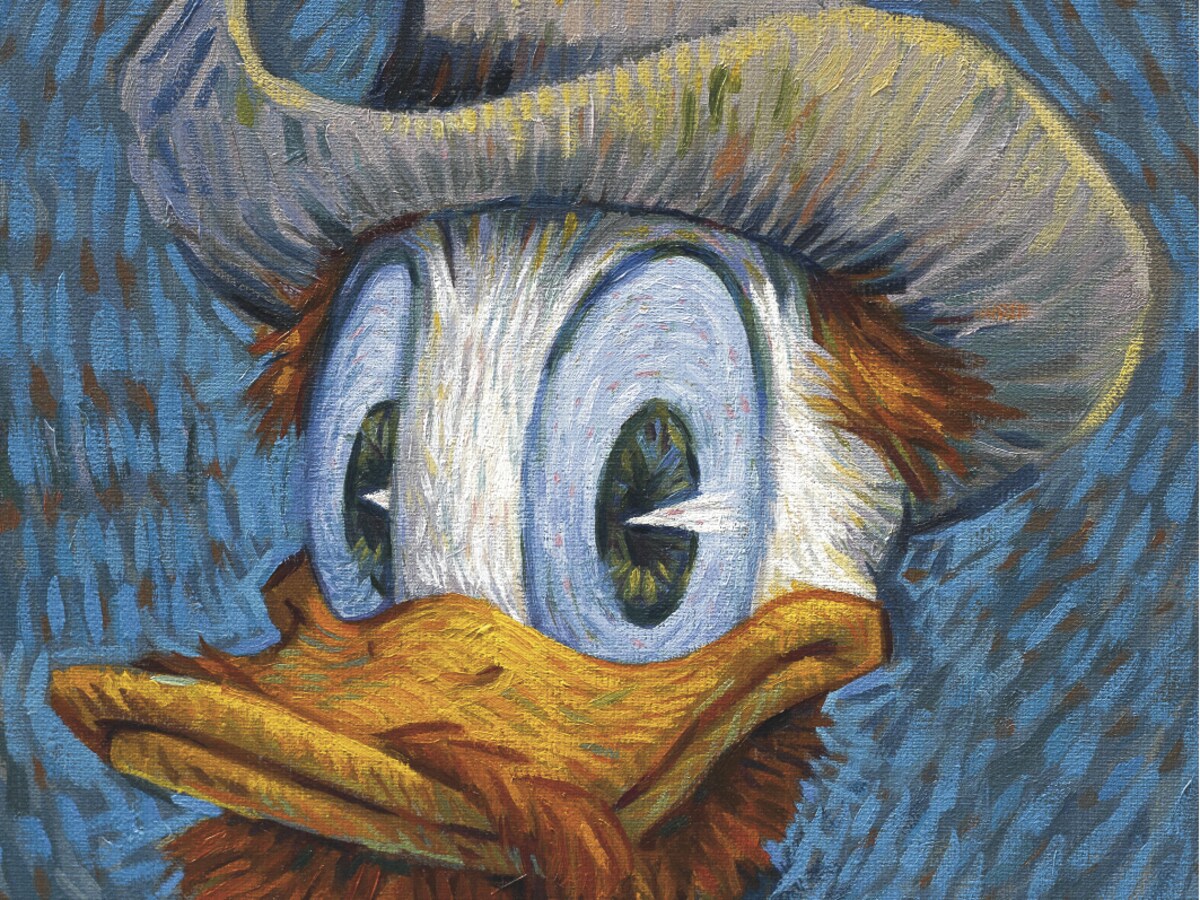 Van Gogh Museum onthult Donald Duck in de stijl van Van Gogh | Het