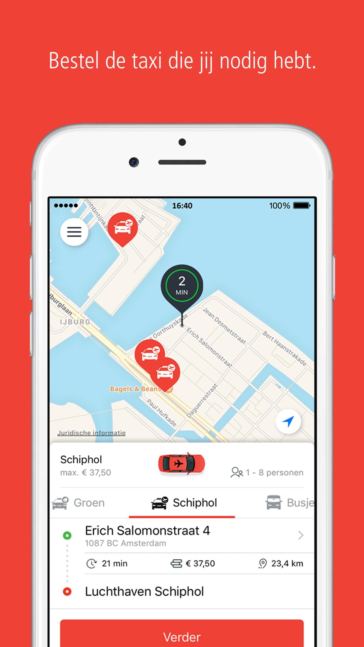 Nieuwe TCA-app laat klanten chauffeurs beoordelen | Het Parool