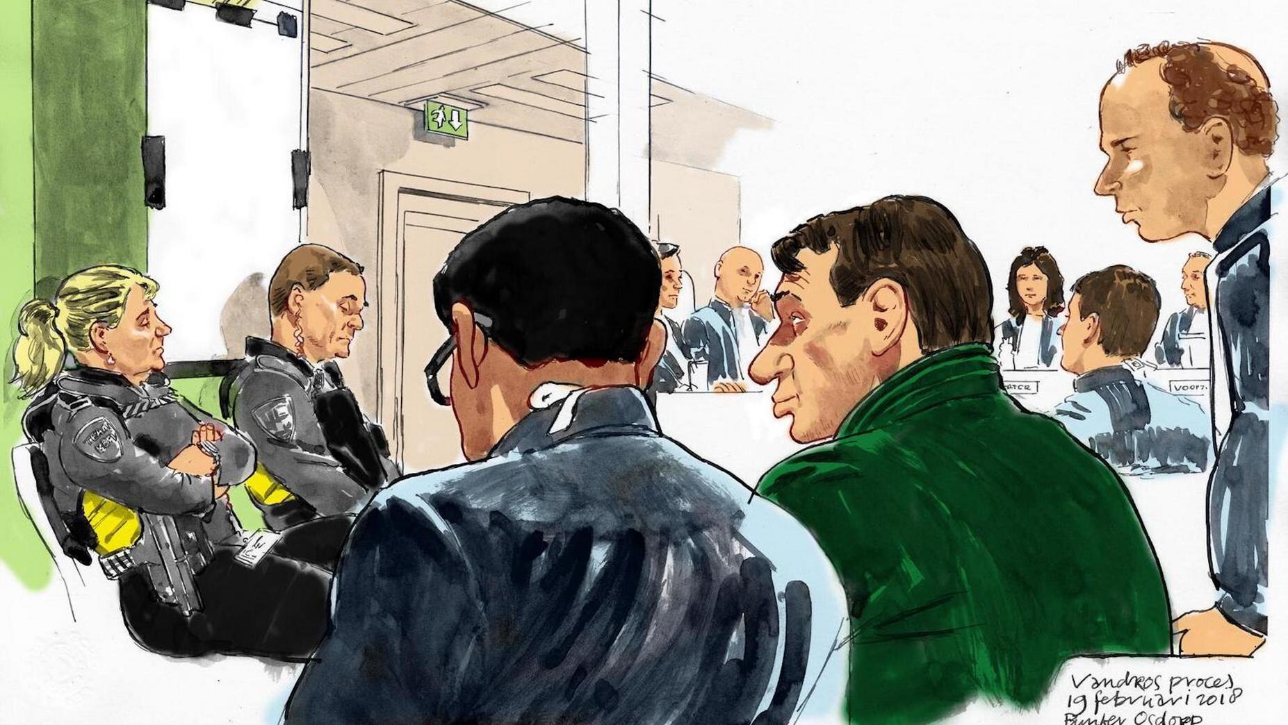 Halve onderwereld passeert bij zitting liquidatie Van Hout Het Parool