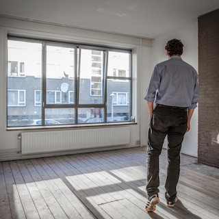 Single person with average income has only four homes to choose from in Amsterdam, including a 10-square-meter room