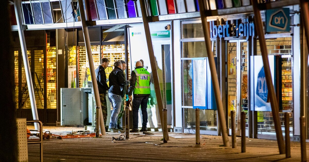 Politie geeft beelden vrij van reeks plofkraken