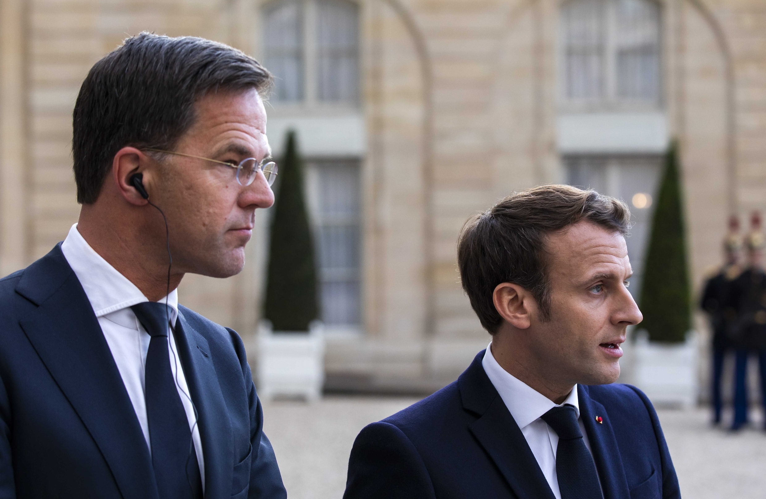 Rutte bij parade Parijs op Quatorze Juillet | Het Parool