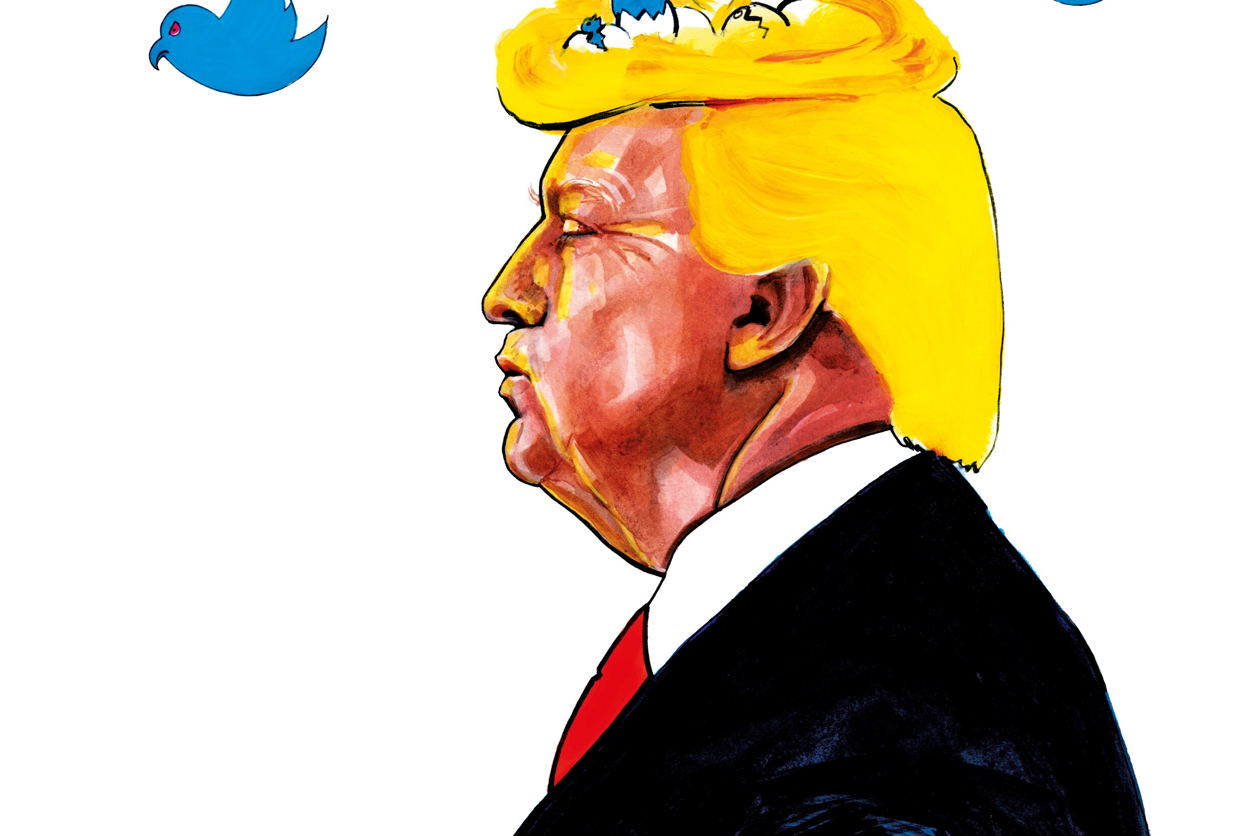 271 tweets in een week: Trump bestuurt VS via Twitter