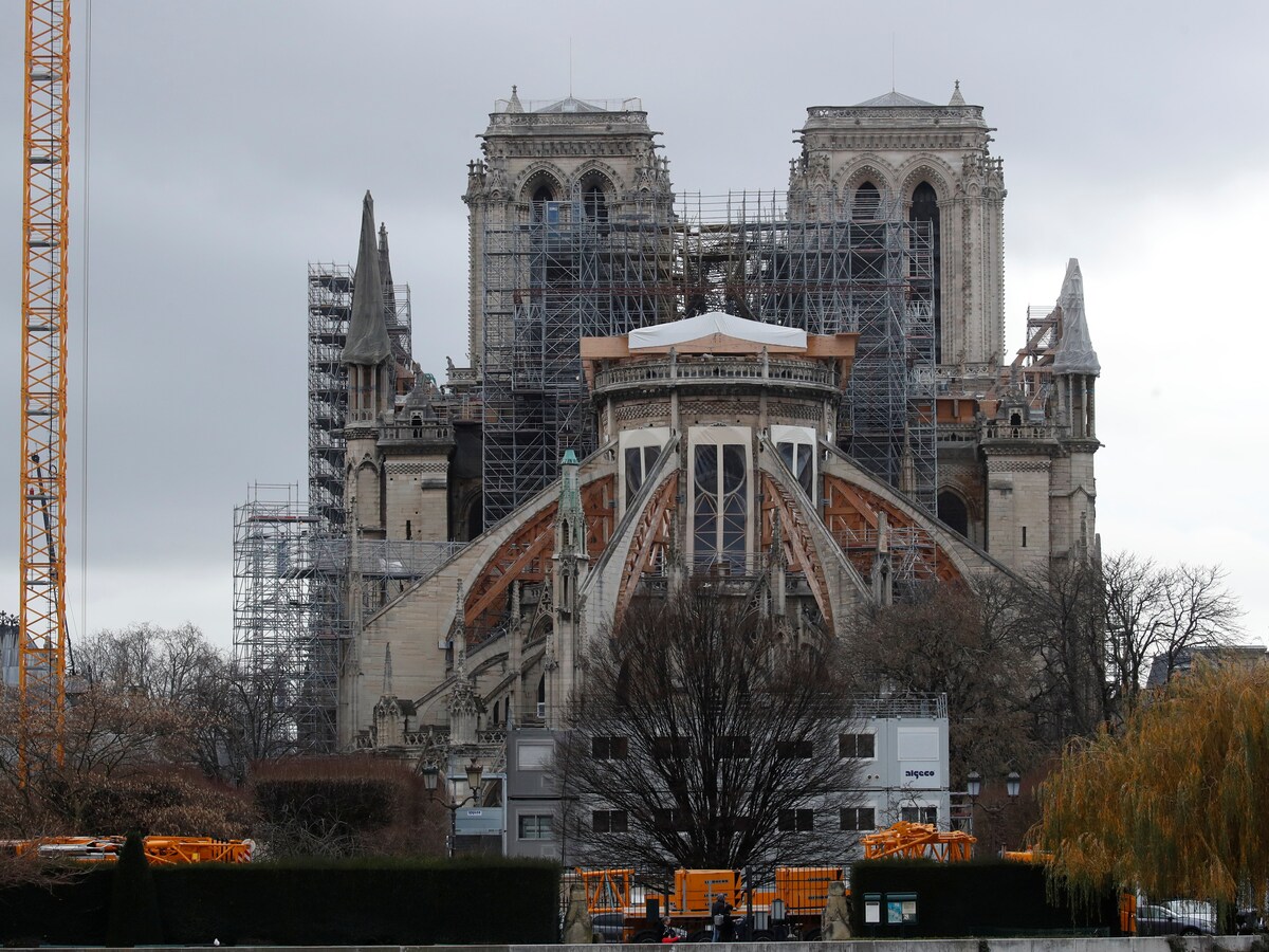 Gevaar van instorting Notre-Dame nog niet geweken | Het Parool