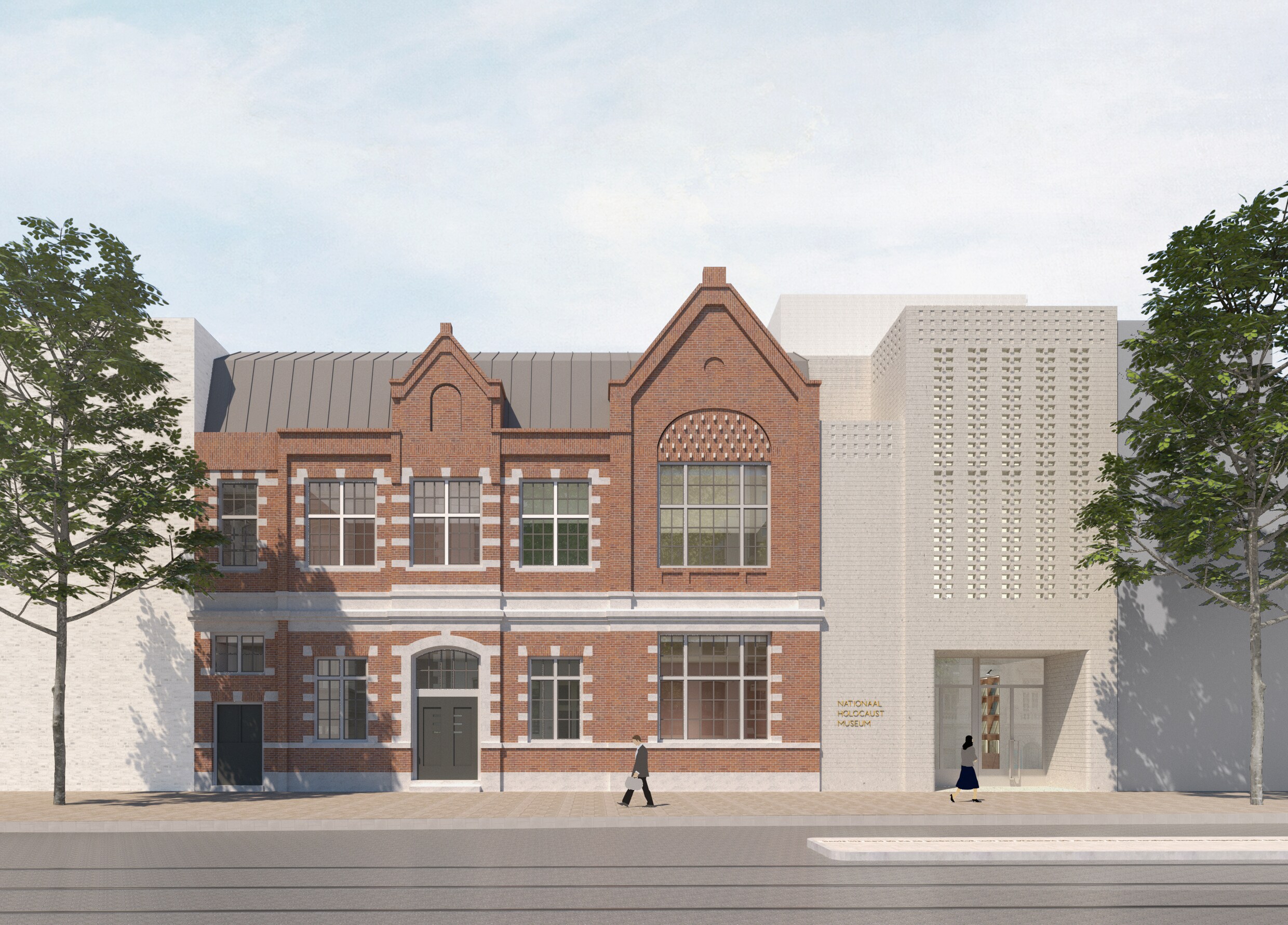 Het Nationaal Holocaust Museum in Amsterdam.