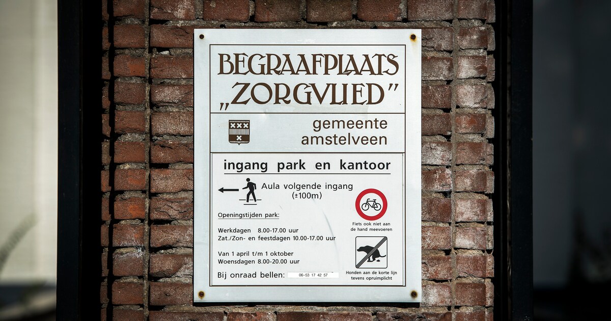 Amstelveen wil tonnen investeren in begraafplaats Zorgvlied
