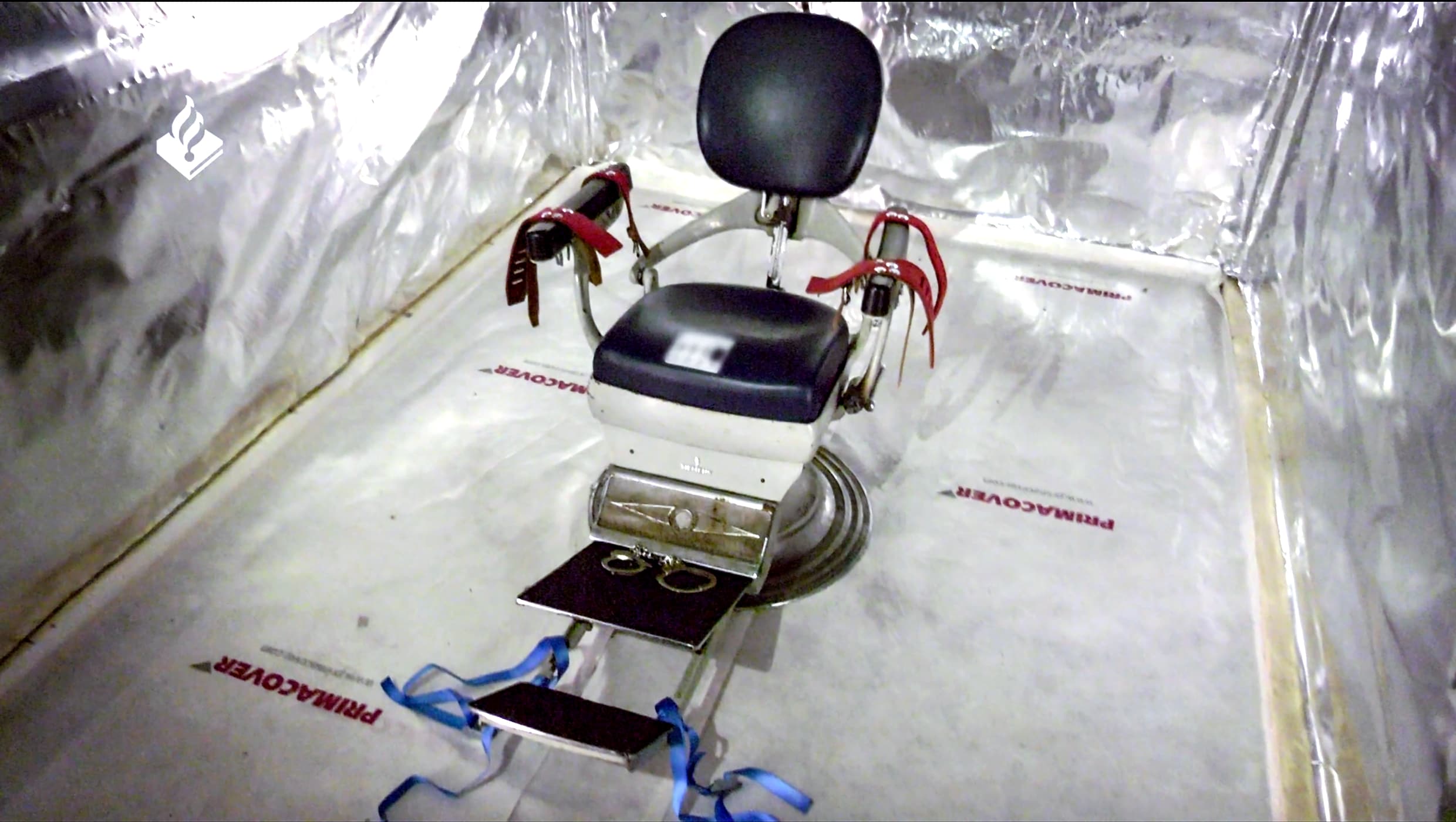 De politie ontdekte dankzij EncroChat het martelcomplex in West-Brabant.