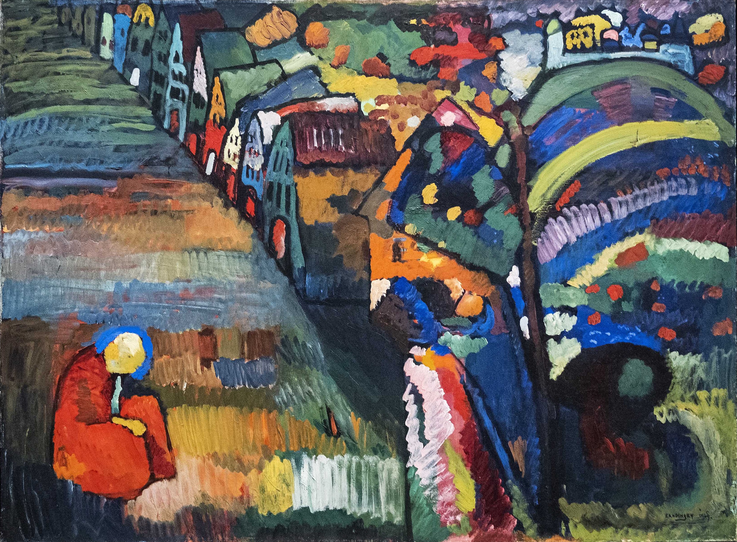 Gemeente overhandigt schilderij Kandinsky aan erven Lewenstein