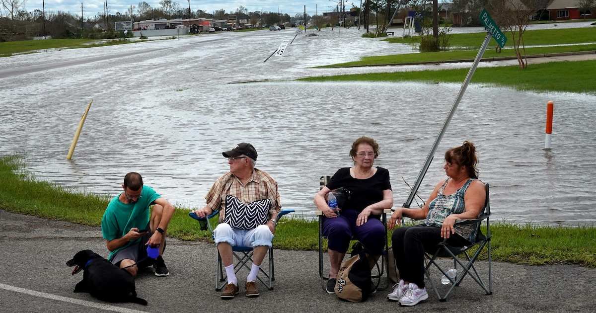Er spoelde geen golf door New Orleans, maar de toekomst is ongewis ...