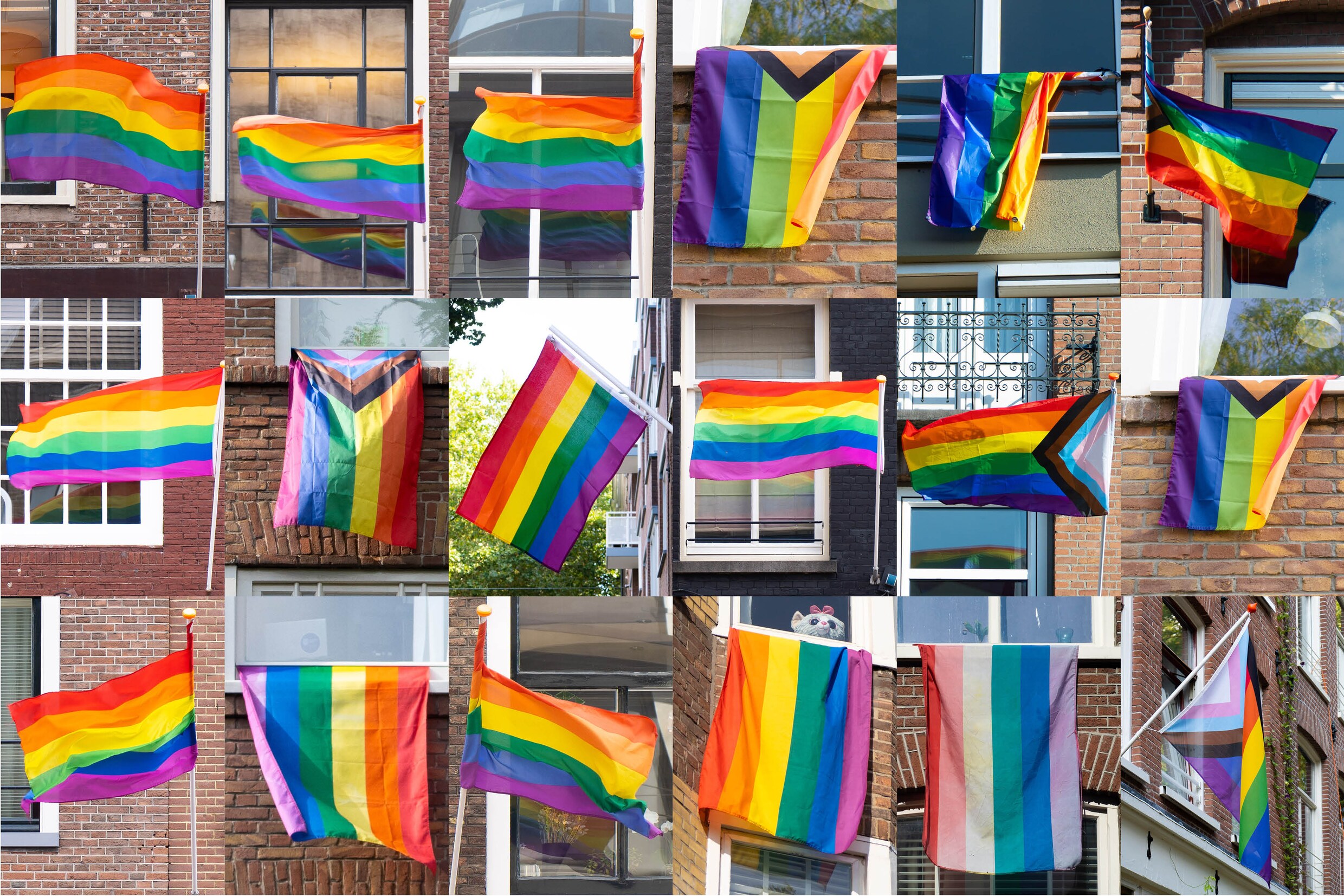 Wie durft de regenboogvlag nog uit te hangen in Amsterdam? ‘De haat tegen homo’s is gigantisch groot’