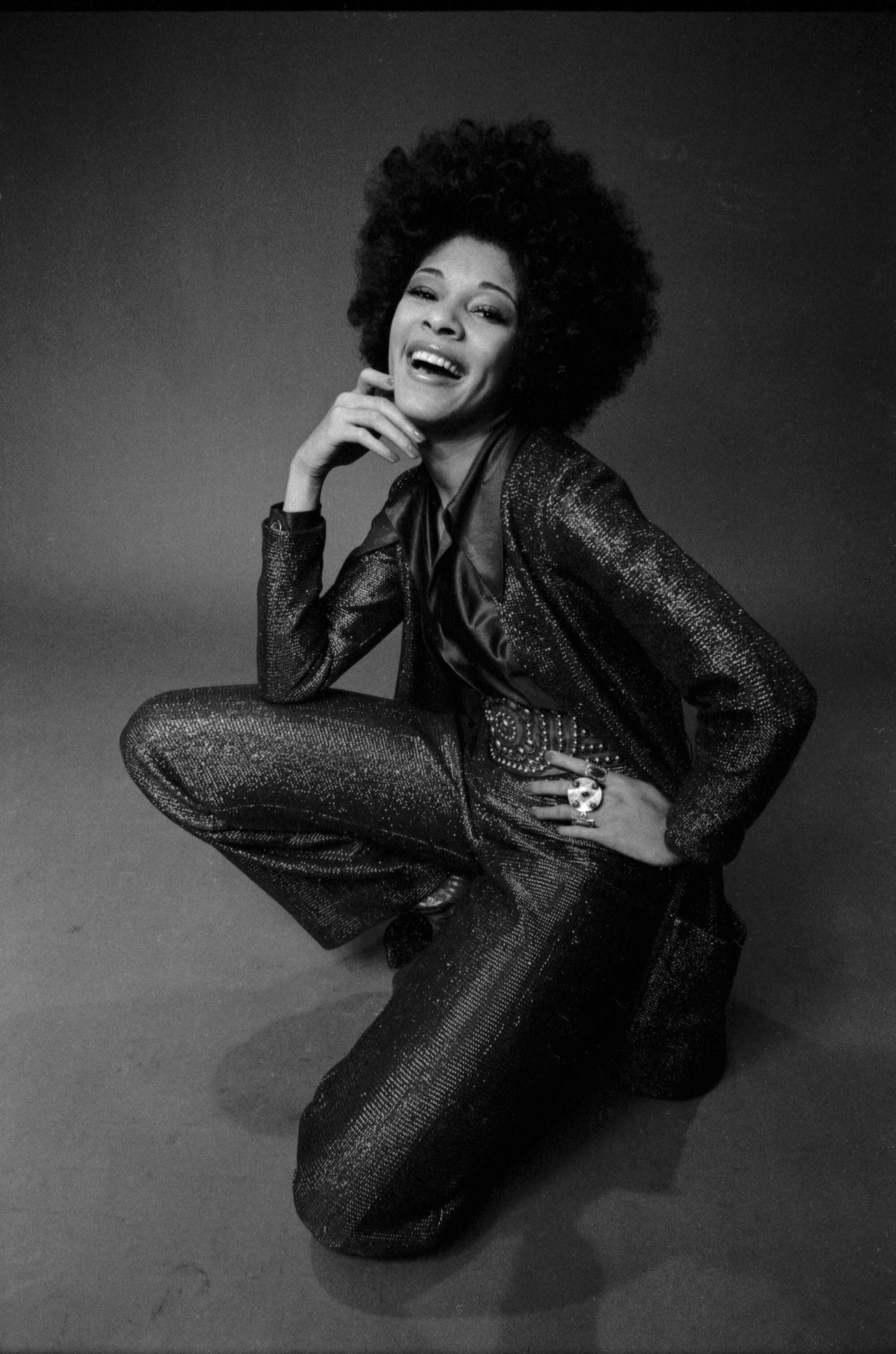 Funkzangeres Betty Davis (1944-2022) trad met gemak uit