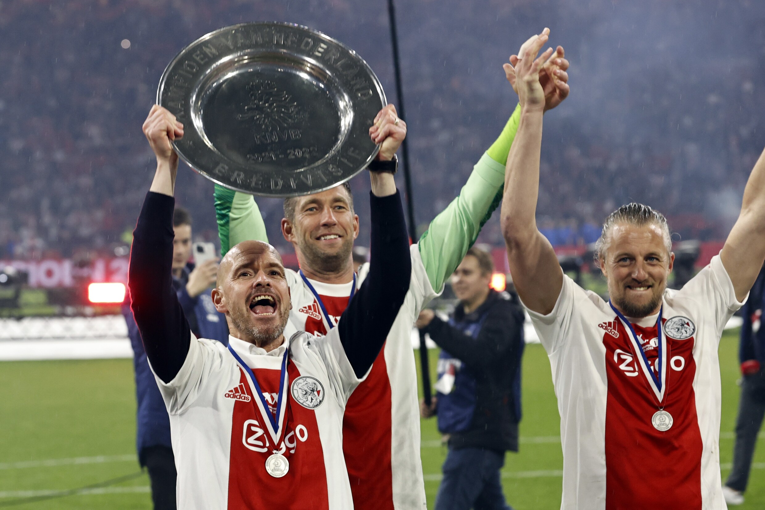 Goals Openda voorkomen overwinning in laatste Ajaxwedstrijd onder Ten Hag