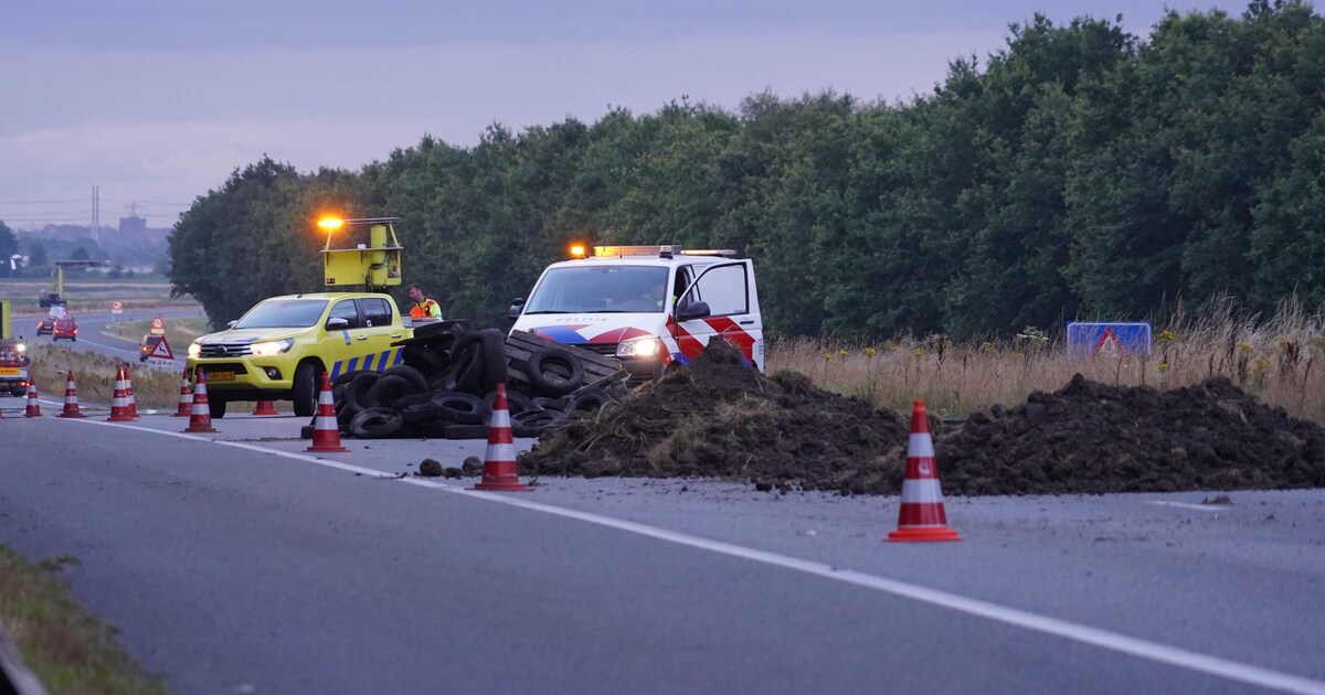 Boerenprotest: afvaldumpingen, ongelukken en intimidatie tijdens het opruimen
