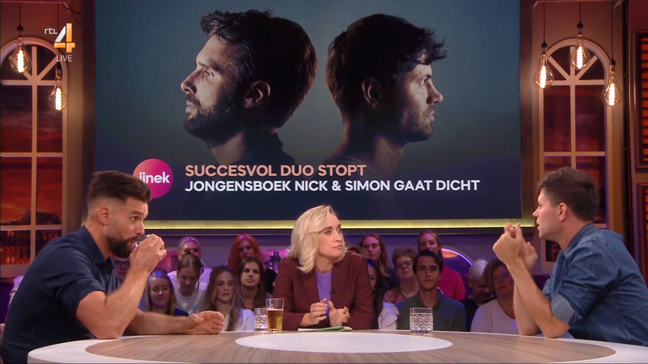 Eva Jinek was al weken aan het fantaseren over het gesprek met Nick en  Simon | Het Parool
