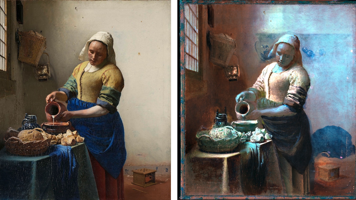 Jan Vermeer (1632-1675)【Het melkmeisje】 Paintings Jan Vermeer *1632-1675+ Painter, Netherlands