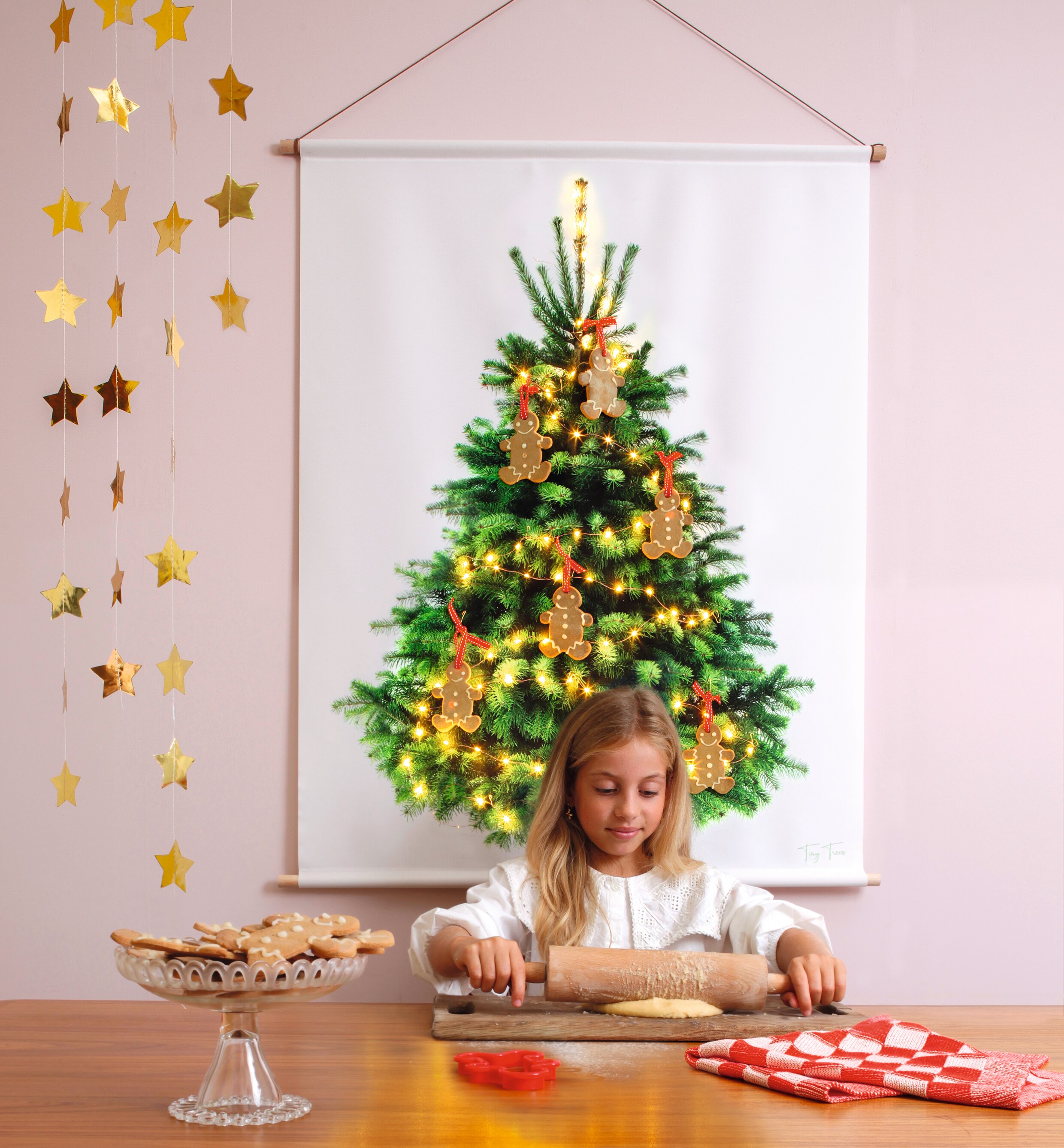 Kerstboom van stof ‘Ik vind het raar dat een boom als wegwerpartikel