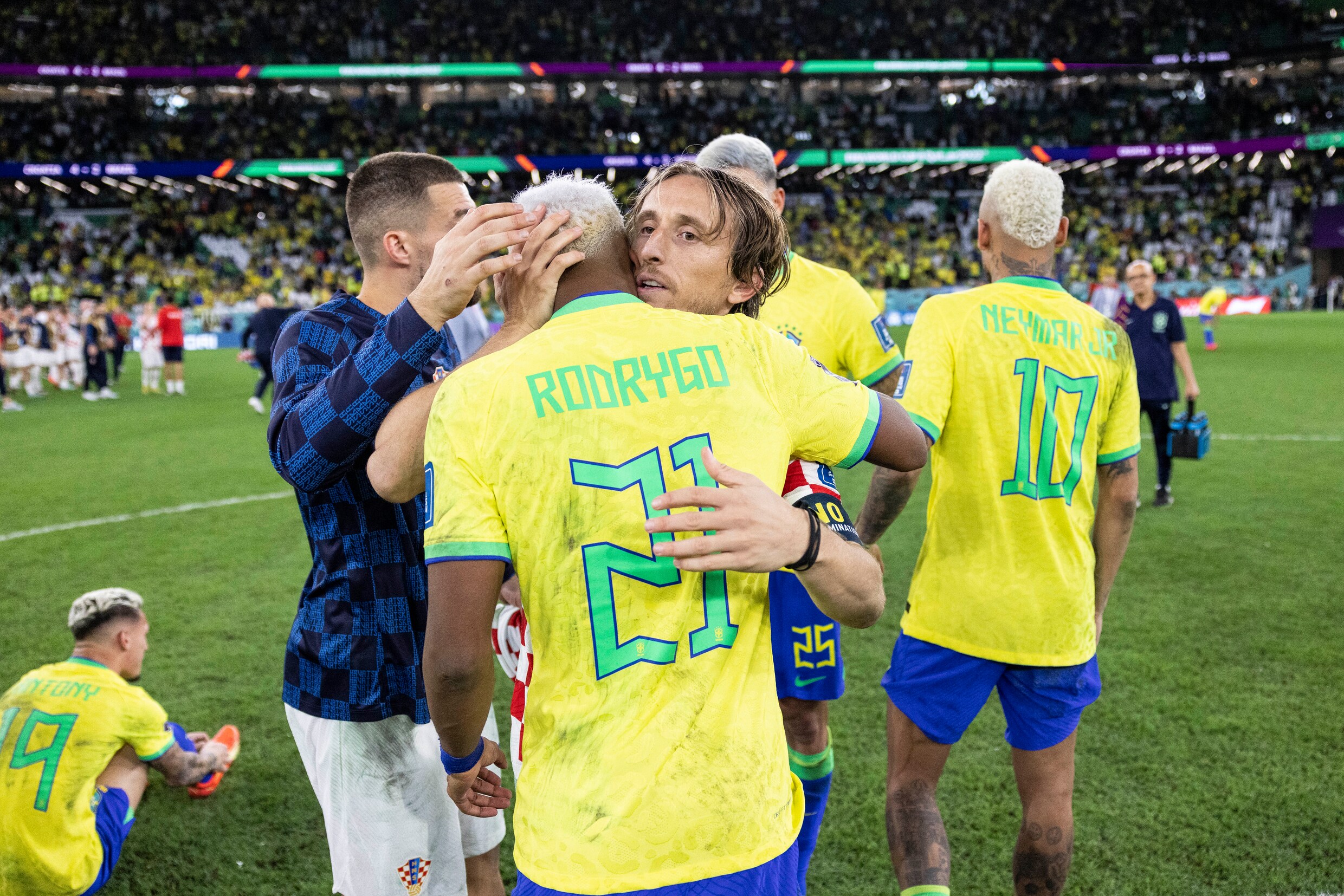 Luka Modric gaat altijd voorop in de strijd: ‘Hoop dat we dit WK één ...