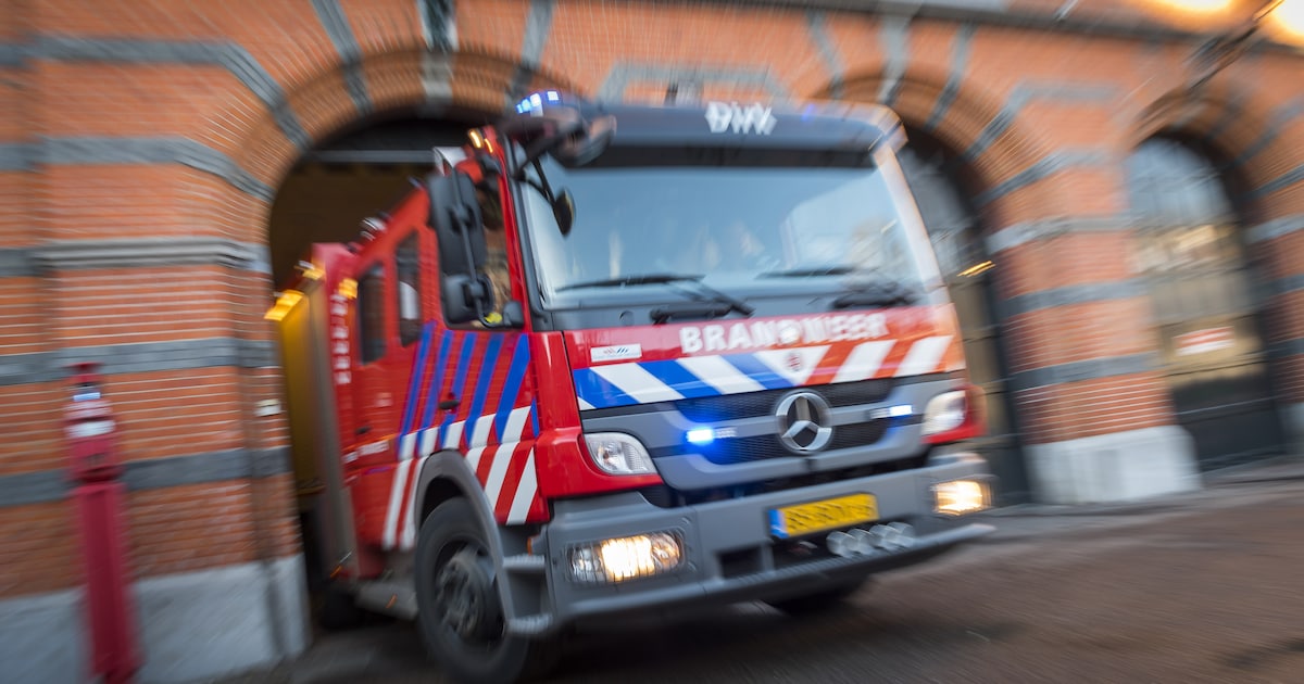 Veel rook bij brand in Westelijk Havengebied Amsterdam