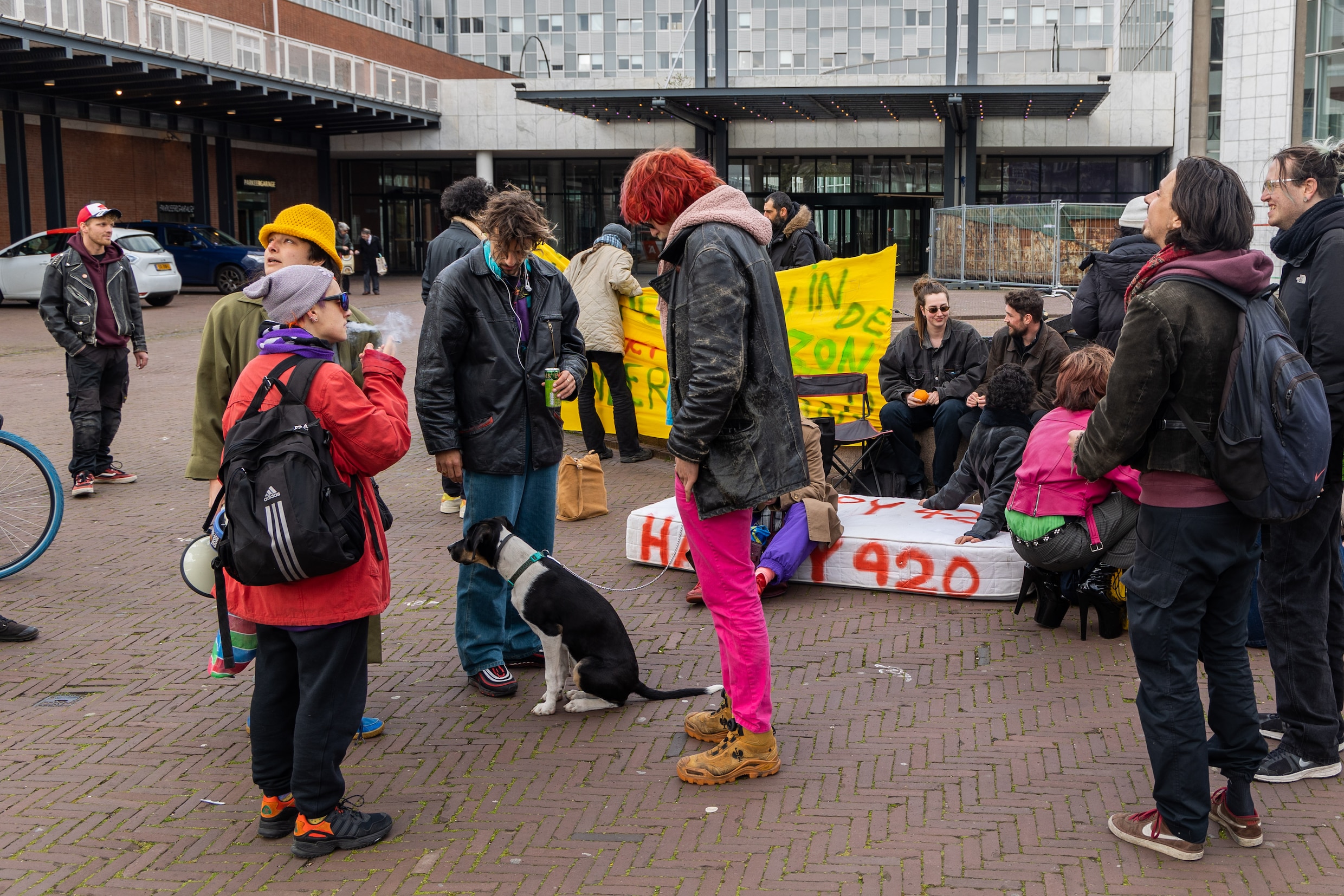 Demonstratie tegen blowverbod binnenstad: ‘Ik wil een jonko roken in de ...