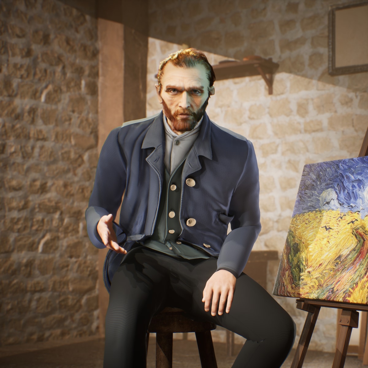Zo zag Vincent van Gogh er echt uit Eigenlijk is het alsof hij een digitale tweelingbroer heeft gekregen Het Parool