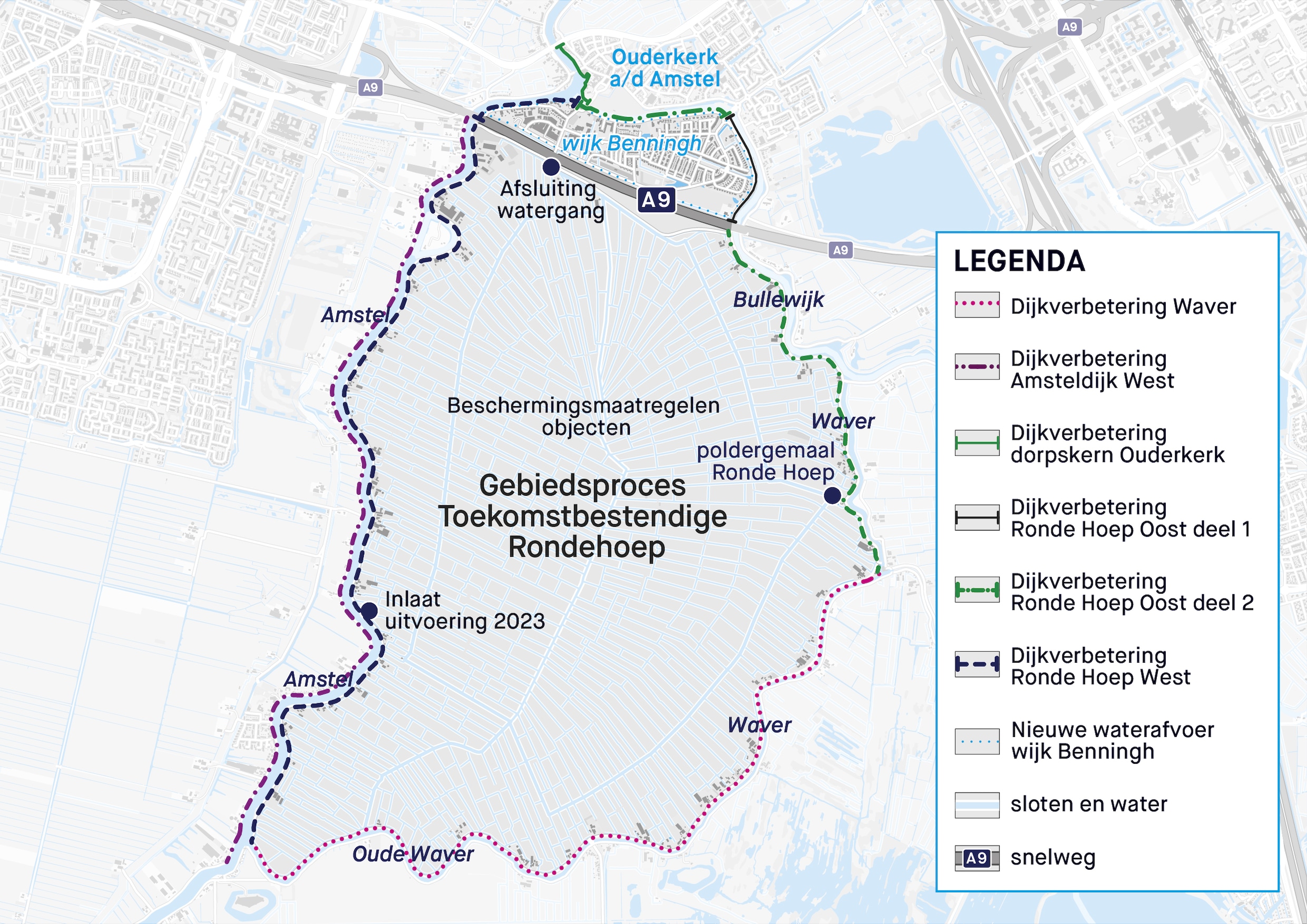 Wielerliefhebbers hebben pech fietsroute de Ronde Hoep komende drie jaar afgesloten Het Parool