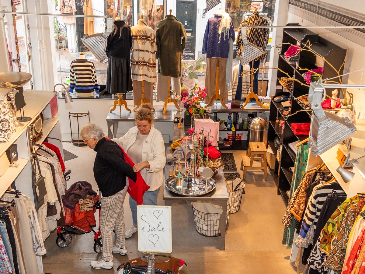 Boetiek Haasje Over in de Jordaan sluit na veertig jaar Een icoon gaat weg gemis voor de buurt Het Parool