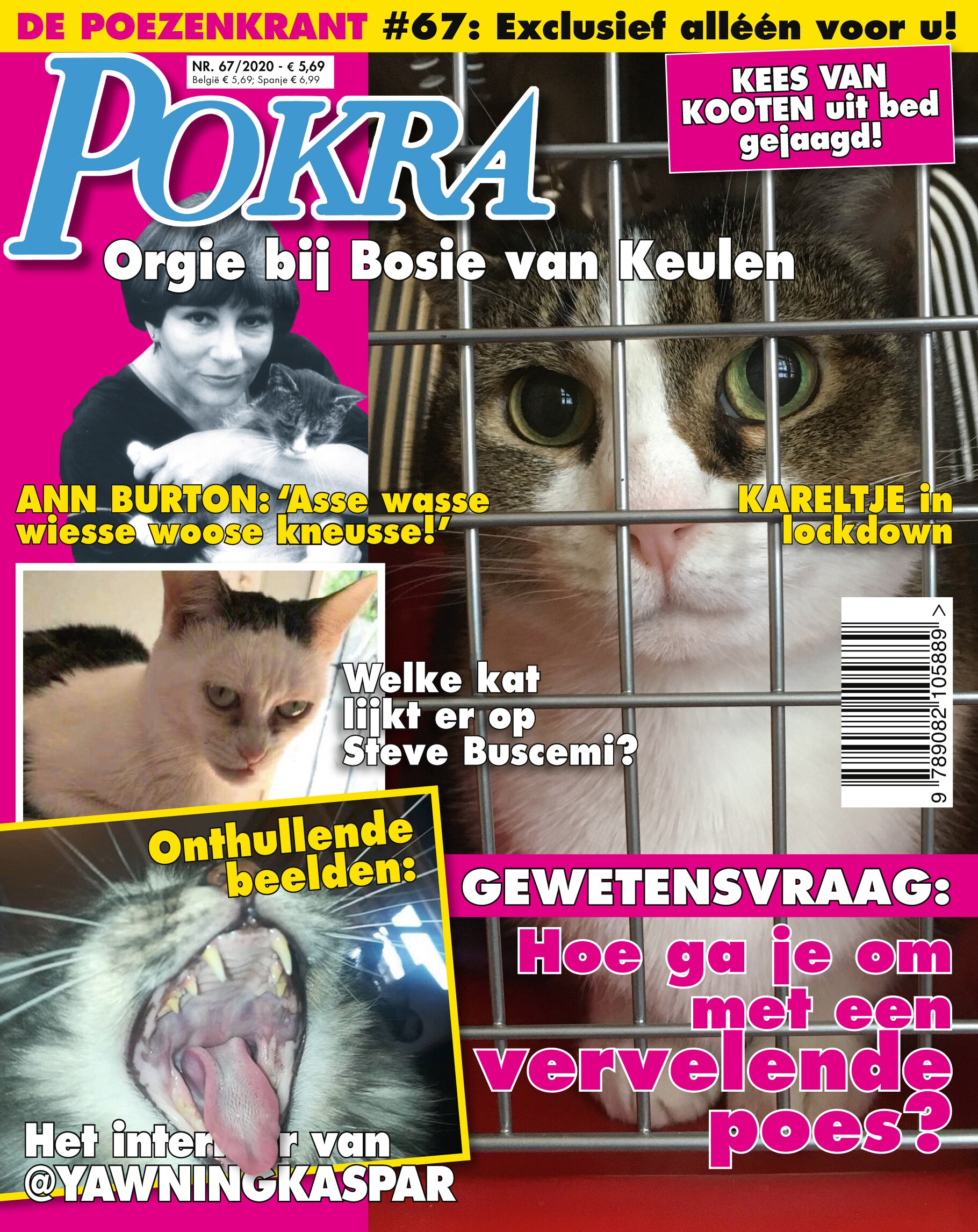 Na vijftig jaar stopt Piet Schreuders (72) met De Poezenkrant: ‘Het is ...