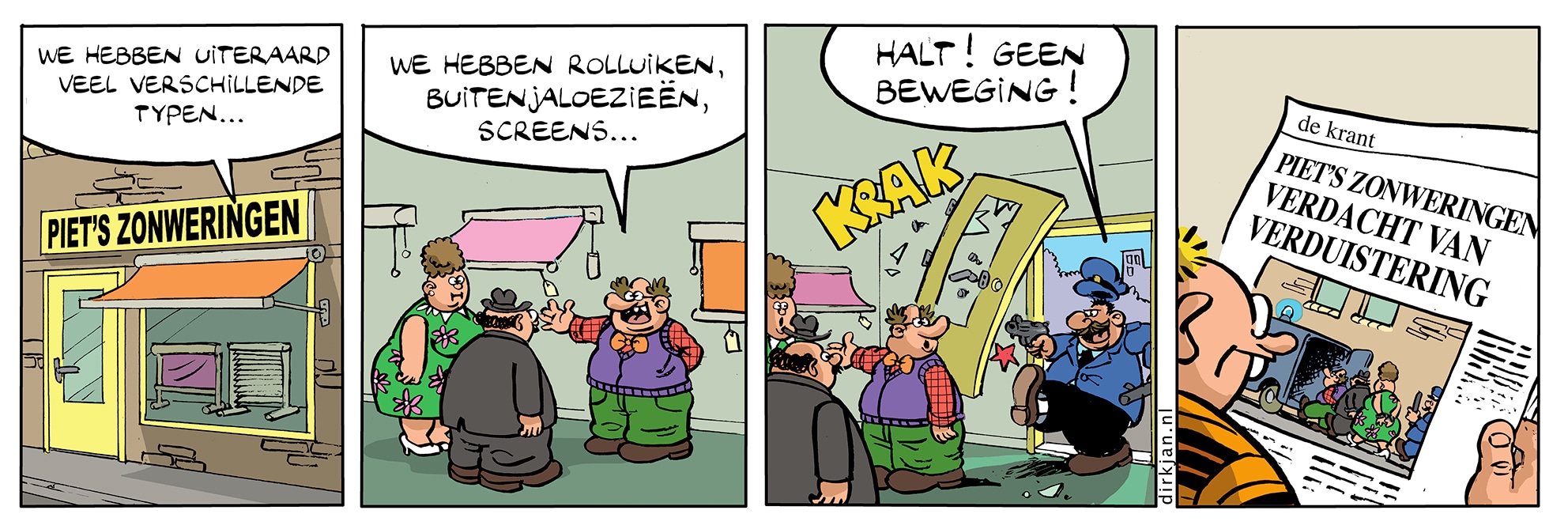 Alle strips van Dirkjan Het Parool