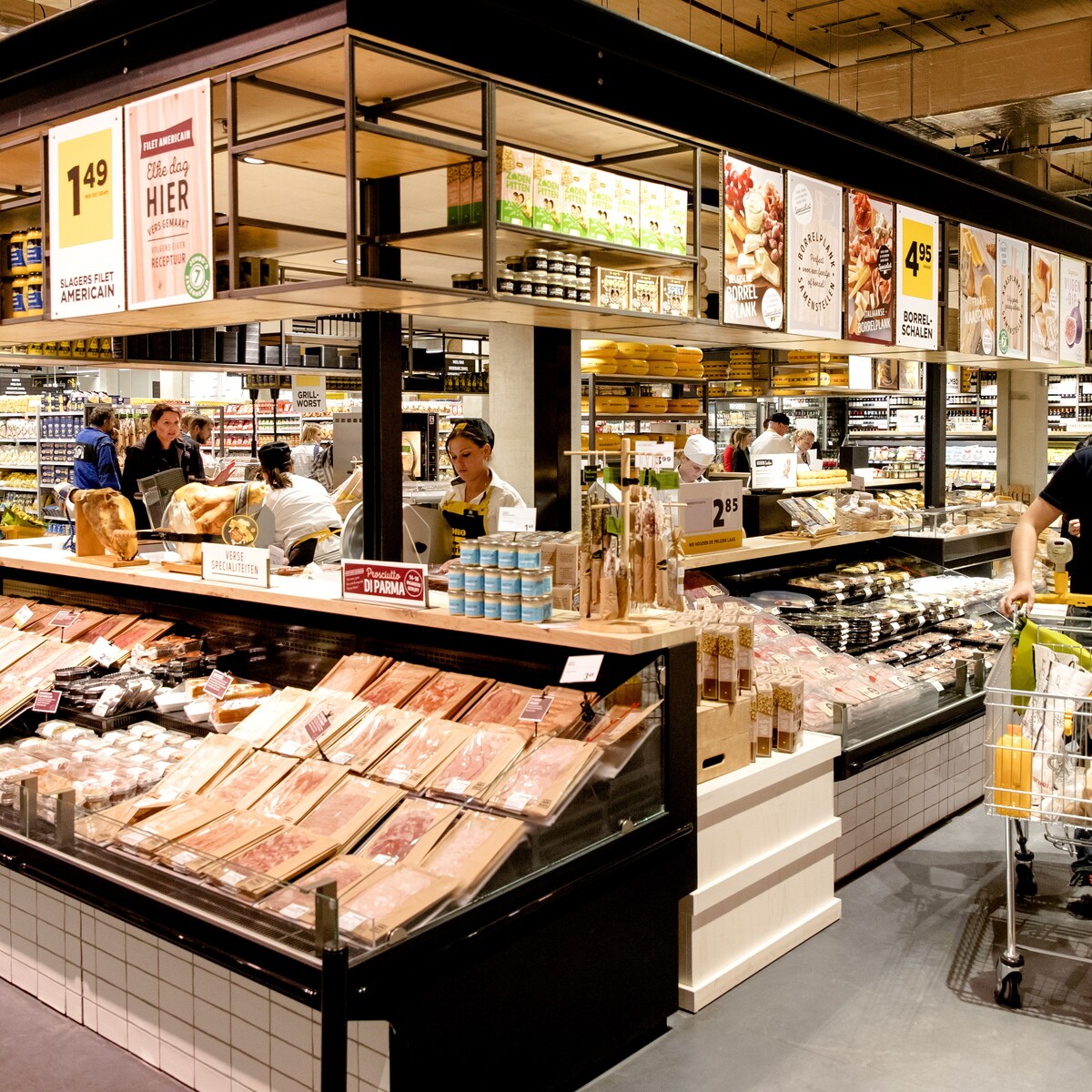 Supermarkt Plank Lange Borrelplank Van Accaciahout Homeland