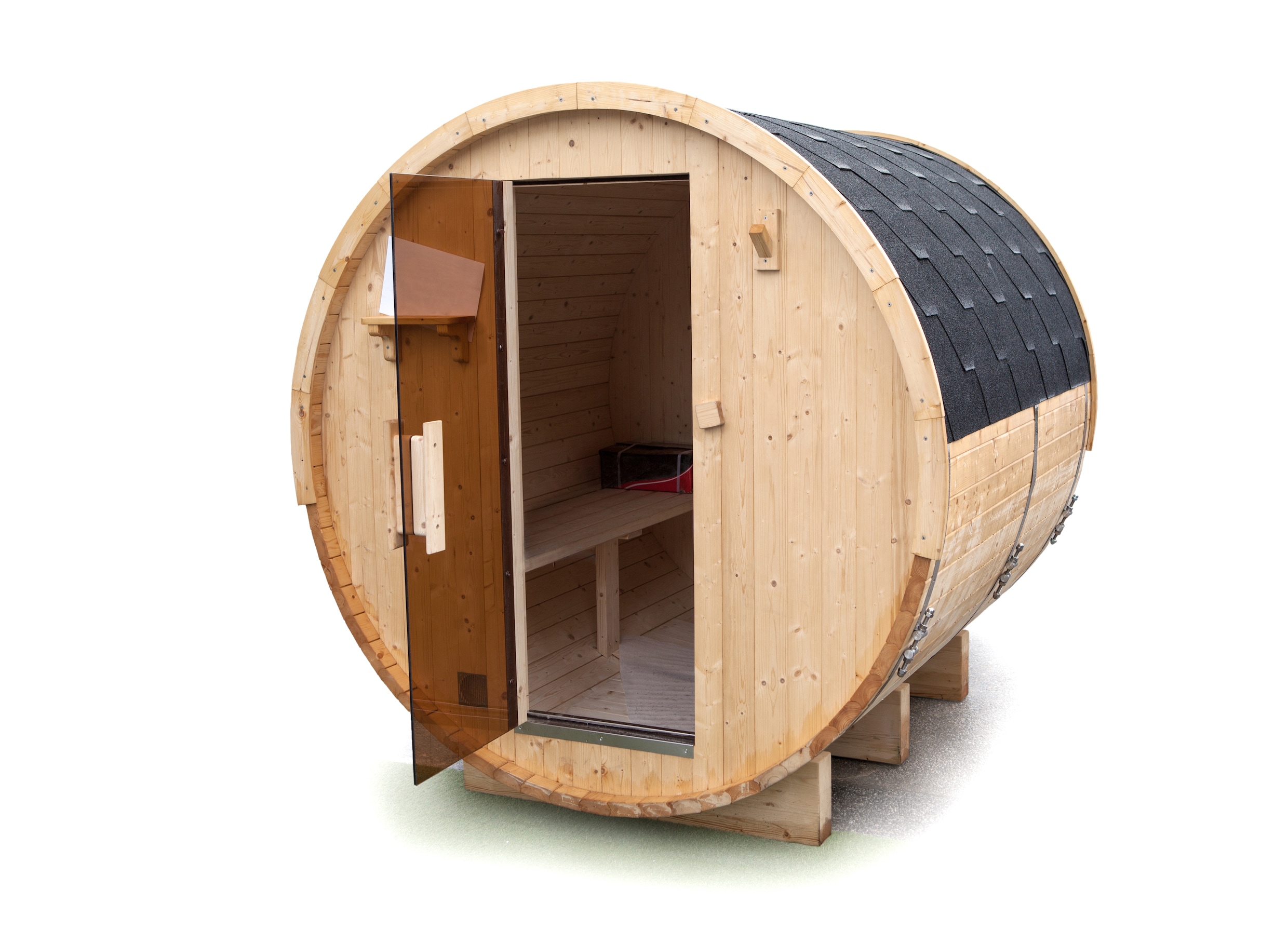 Finse cultuur in de Sloterplas: een drijvende sauna, gratis voor goede mensen
