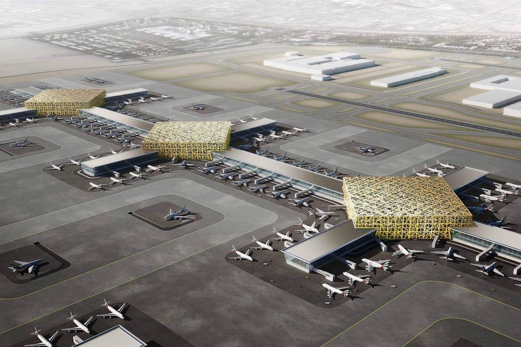 Gigantische nieuwe luchthaven Dubai is slecht nieuws voor KLM en ...