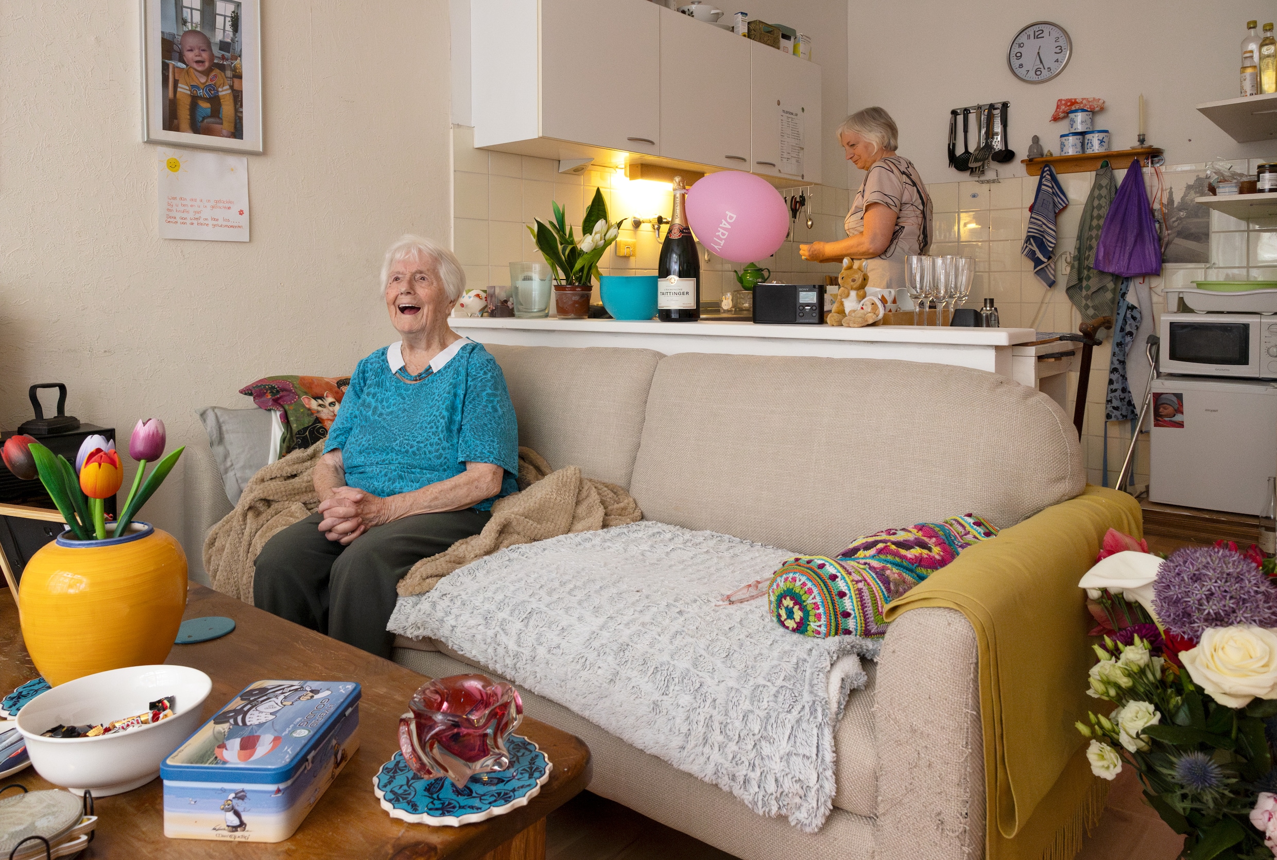 Amsterdammers die hun ouders in huis namen ‘Ze is een