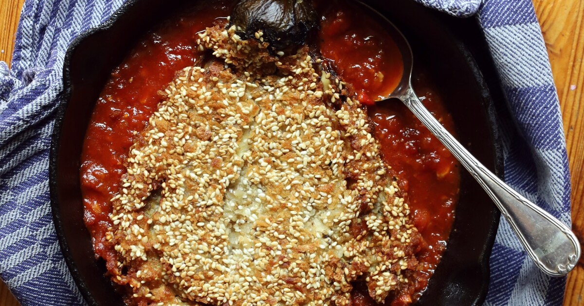 Om de Oostenrijkers te sarren: de aubergineschnitzel van Jigal Krant ...