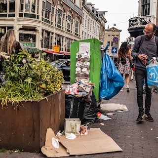 Fighting waste in Amsterdam is like mopping while the tap is running – a tap we turned on ourselves