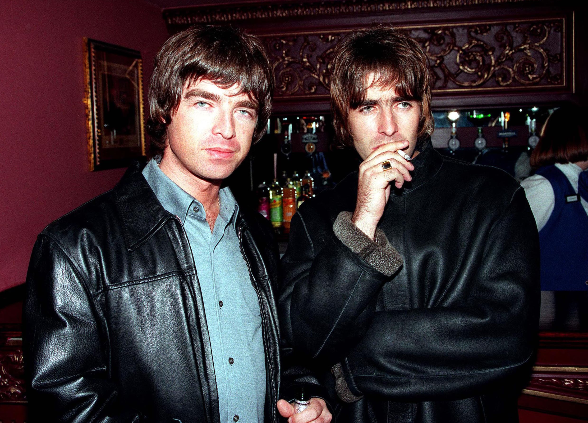 Liam Gallagher en Noel Gallagher.