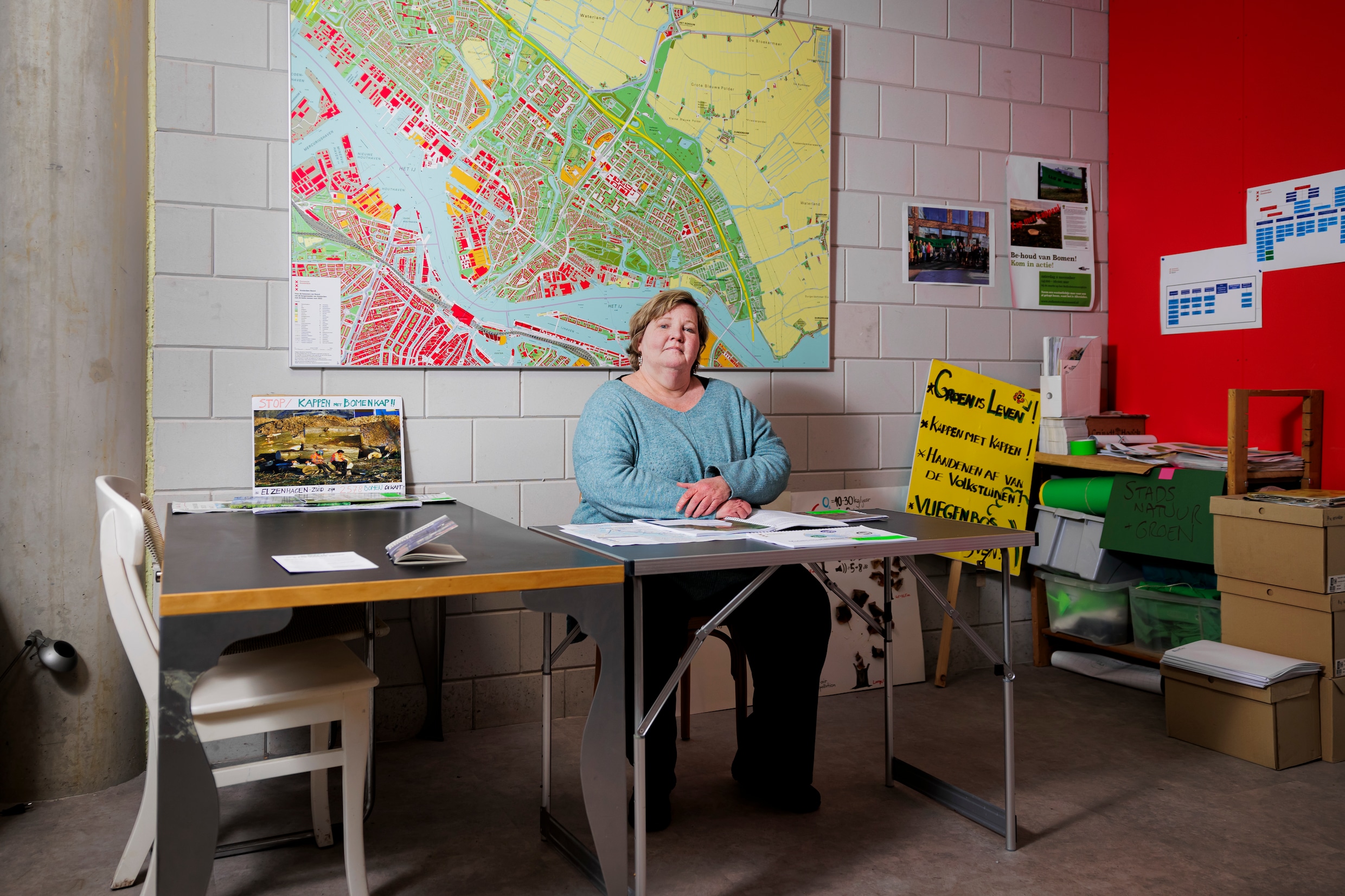 Na jaren vechten voor Amsterdam-Noord is Eva Bollen moegestreden: ‘De ...
