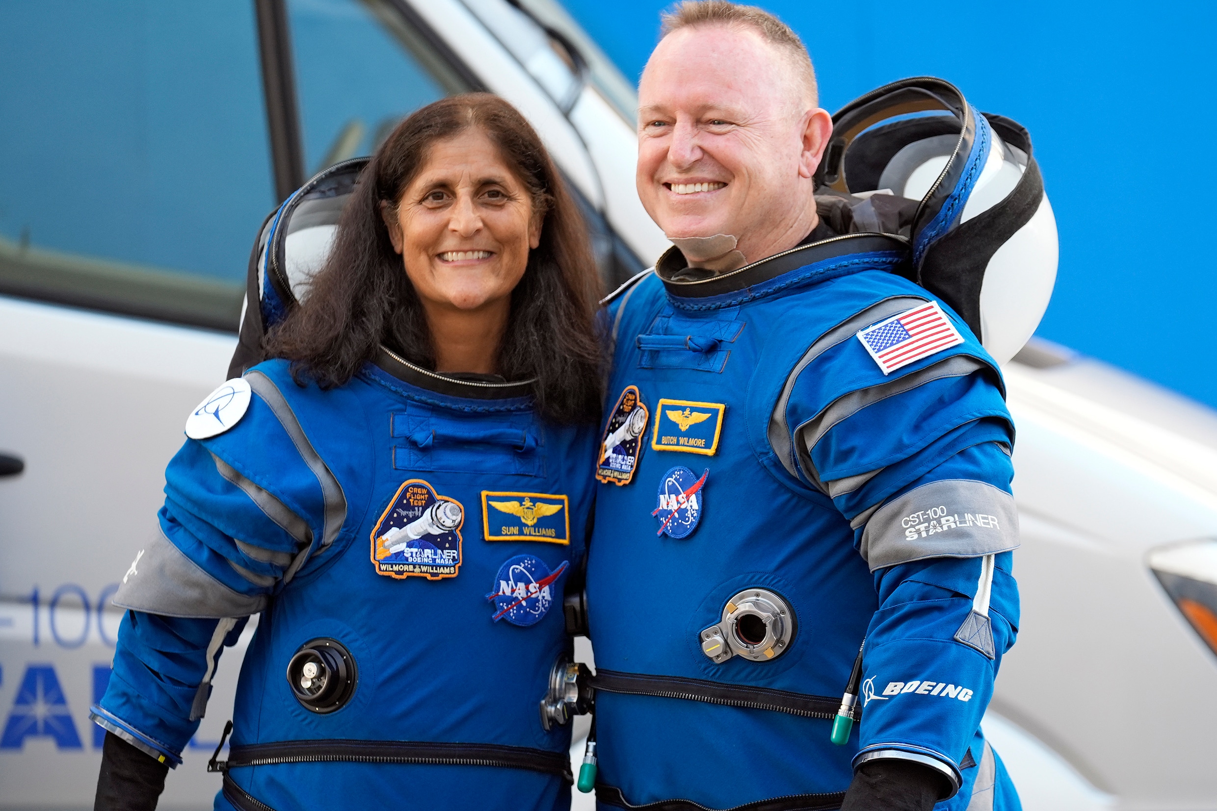 Gestrande Amsterikaanse astronauten na 286 dagen uitstel terug op aarde ...