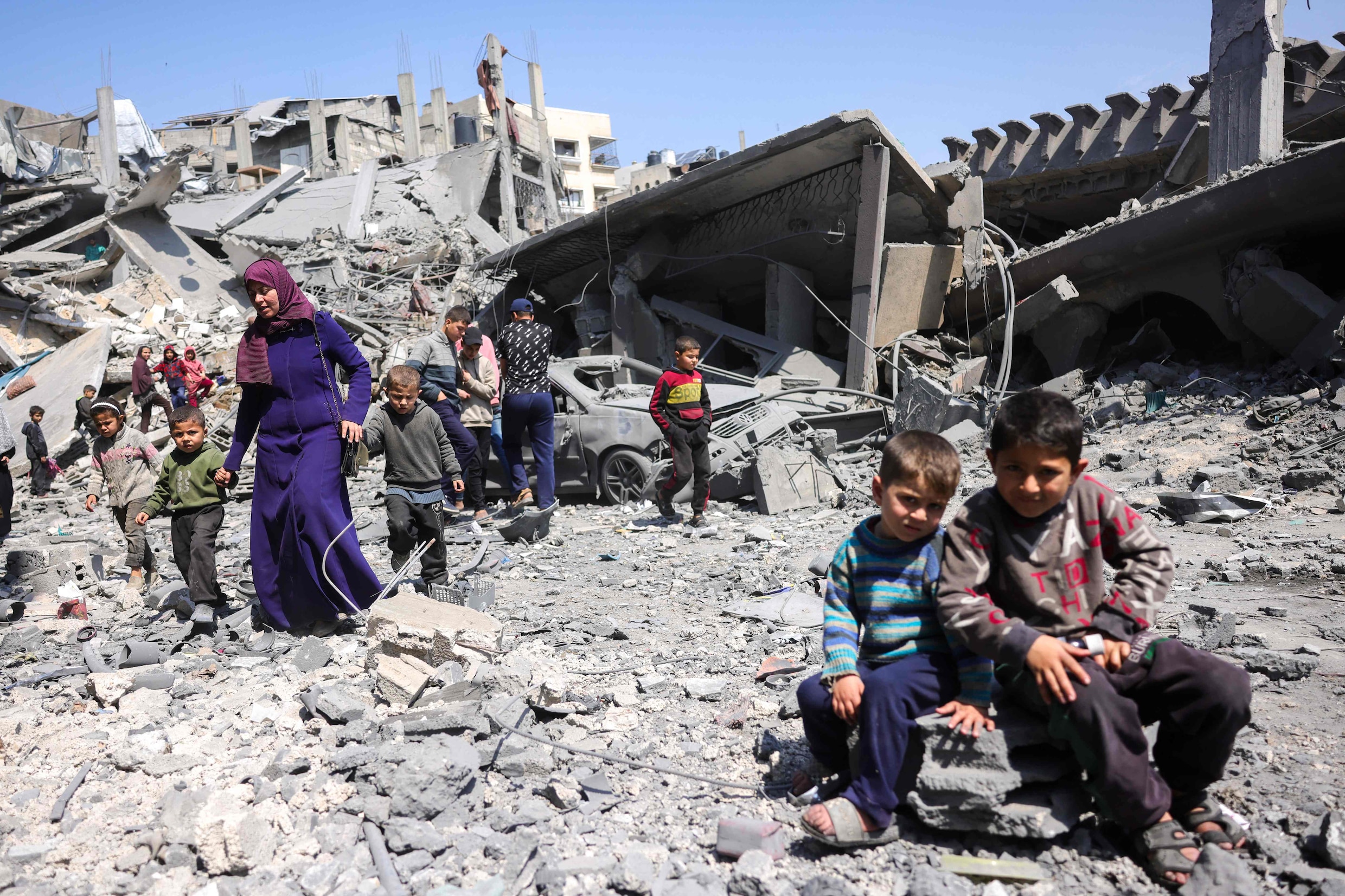 Inwoners van Gaza kunnen niet geloven dat de nachtmerrie opnieuw is begonnen: 'We willen normaal kunnen leven' | Het Parool