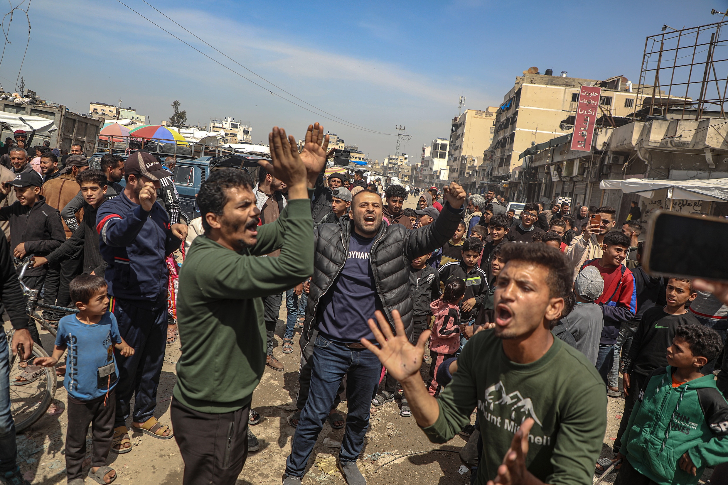 Grootste protest tegen Hamas in Gaza sinds het begin van de oorlog ...