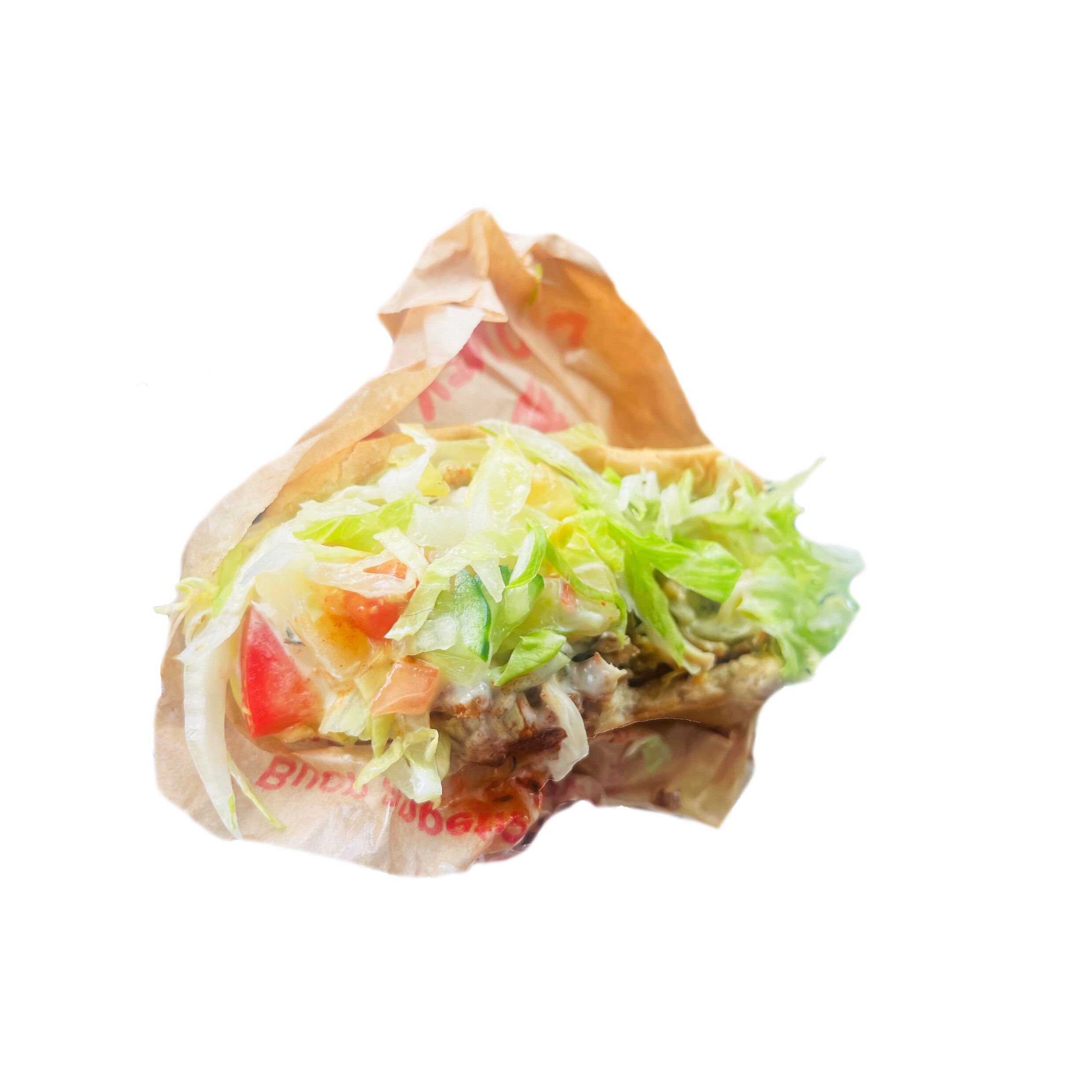 Het broodje döner met ananas van Eetcafé Bonema klinkt als een ...