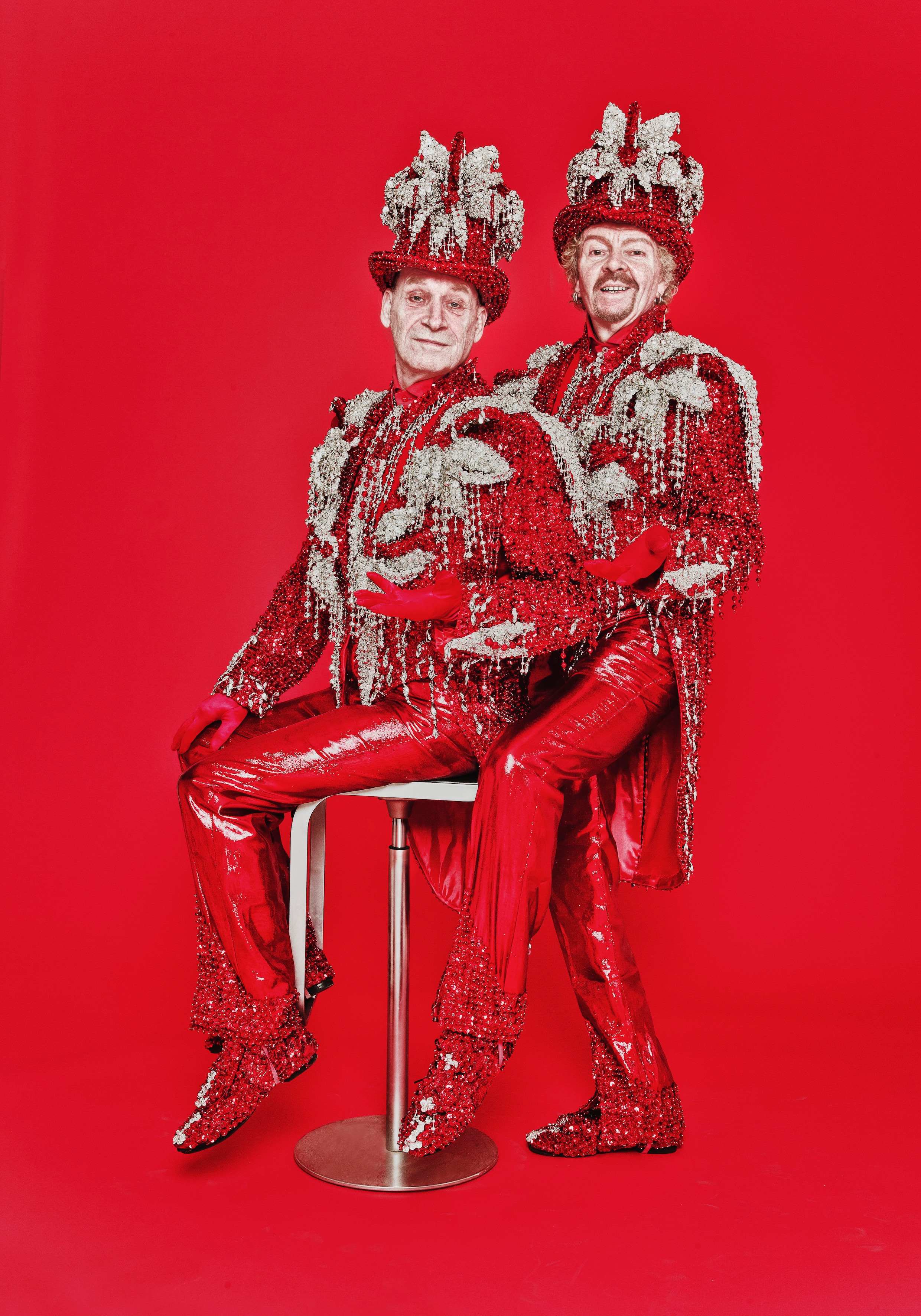 Iconisch Amsterdams duo Gebroeders Grimm zit na een leven vol glitter ...