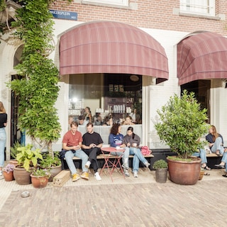Drink coffee in the morning sun at these Amsterdam terraces