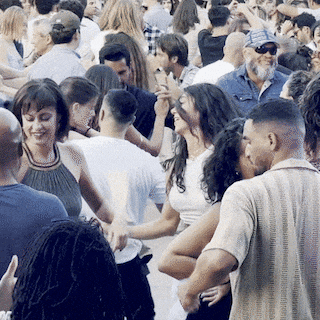 Cha cha cha! You can dance outdoors in Amsterdam during the summer months