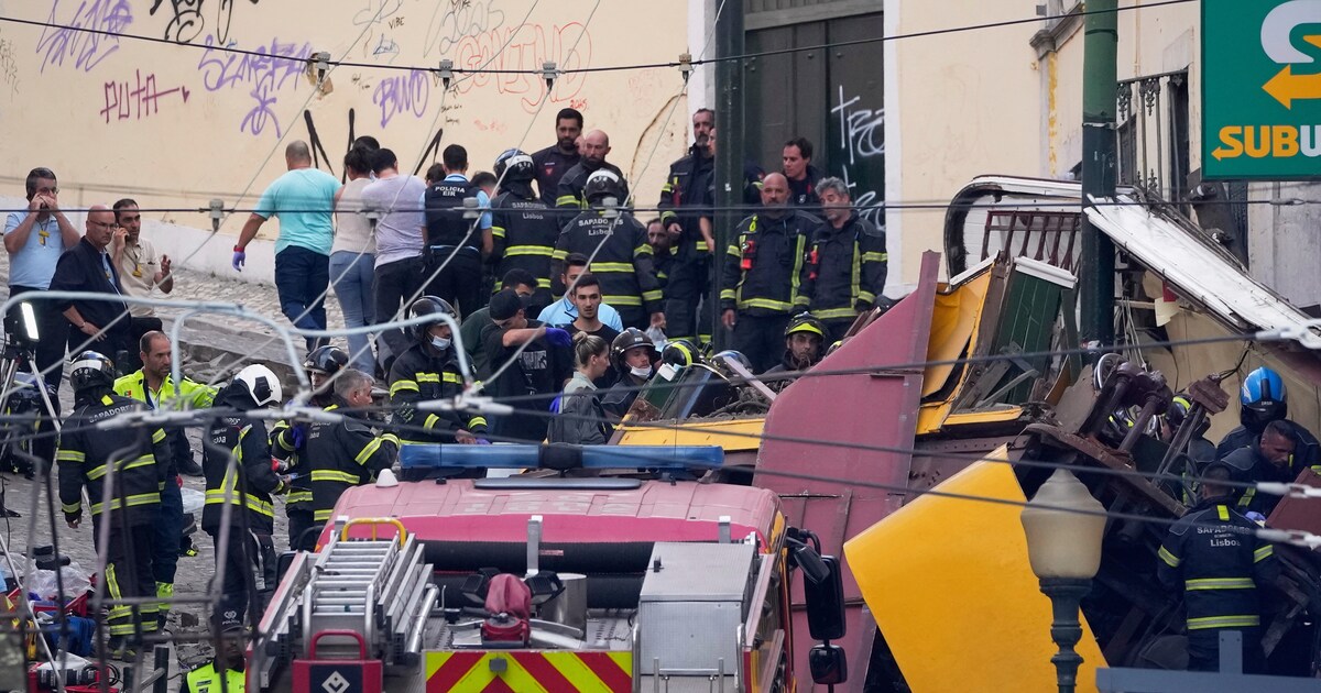 Dodental tramongeluk Lissabon loopt op tot 16.