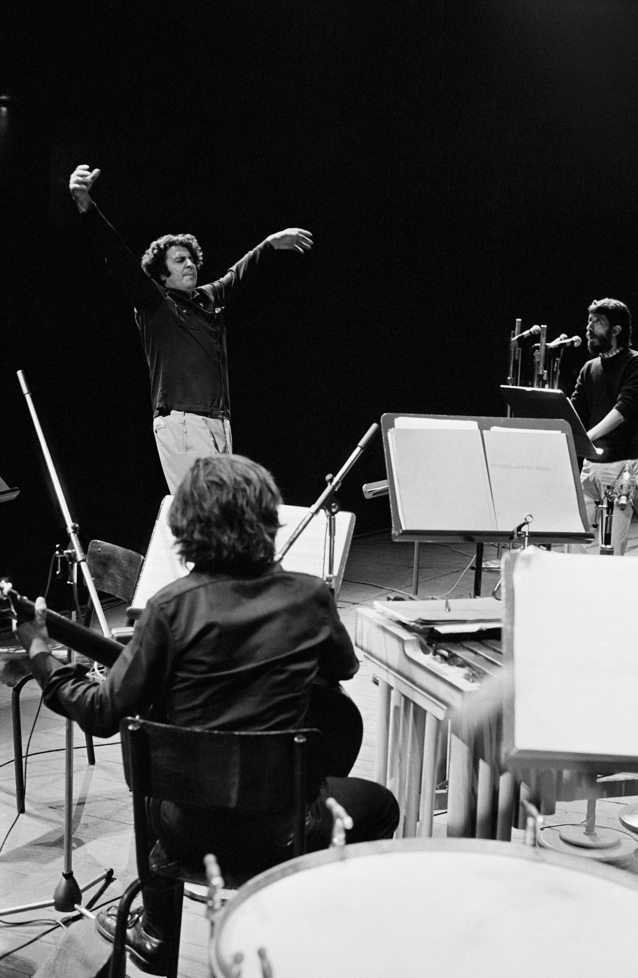 Muziekdoos met draaihendel/muziekmechanisme met handslinger in een kartonnen doos - Zorba de Griek (Mikis Theodorakis