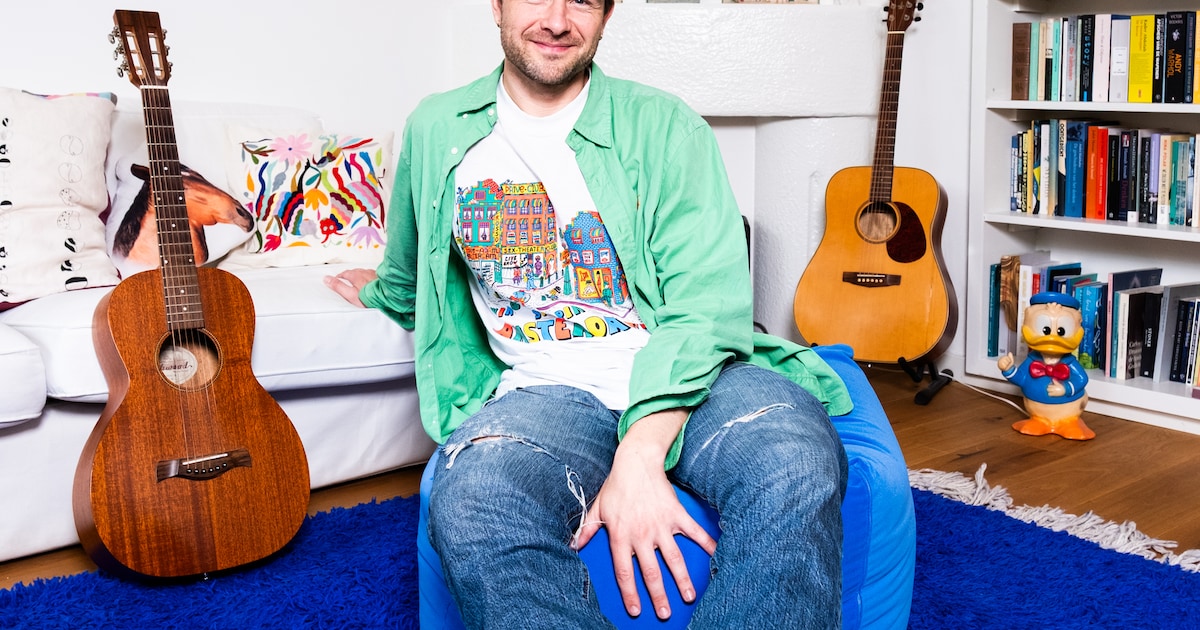 Het Amsterdam van muzikant en acteur Wieger Windhorst: ‘Geluk van Sophie Straat is een goed nummer v