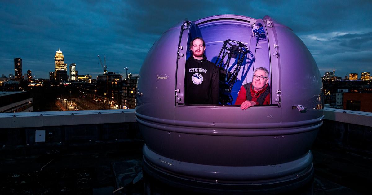 Hoogleraar Auke Pieter Colijn over de nieuwe sterrenkoepel aan de Wibautstraat: ‘Ik zou er wat voor 